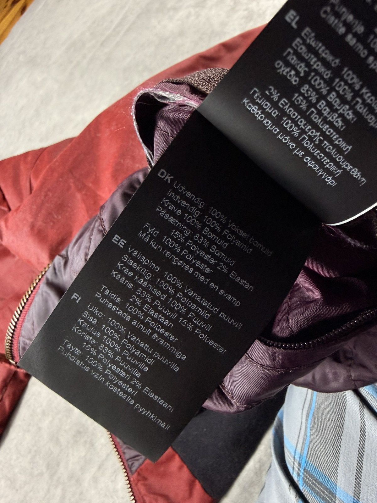 Barbour Barbour International Wax Jacket Burgundy Red Size M MWX Size US M / EU 48-50 / 2 - 13 Thumbnail