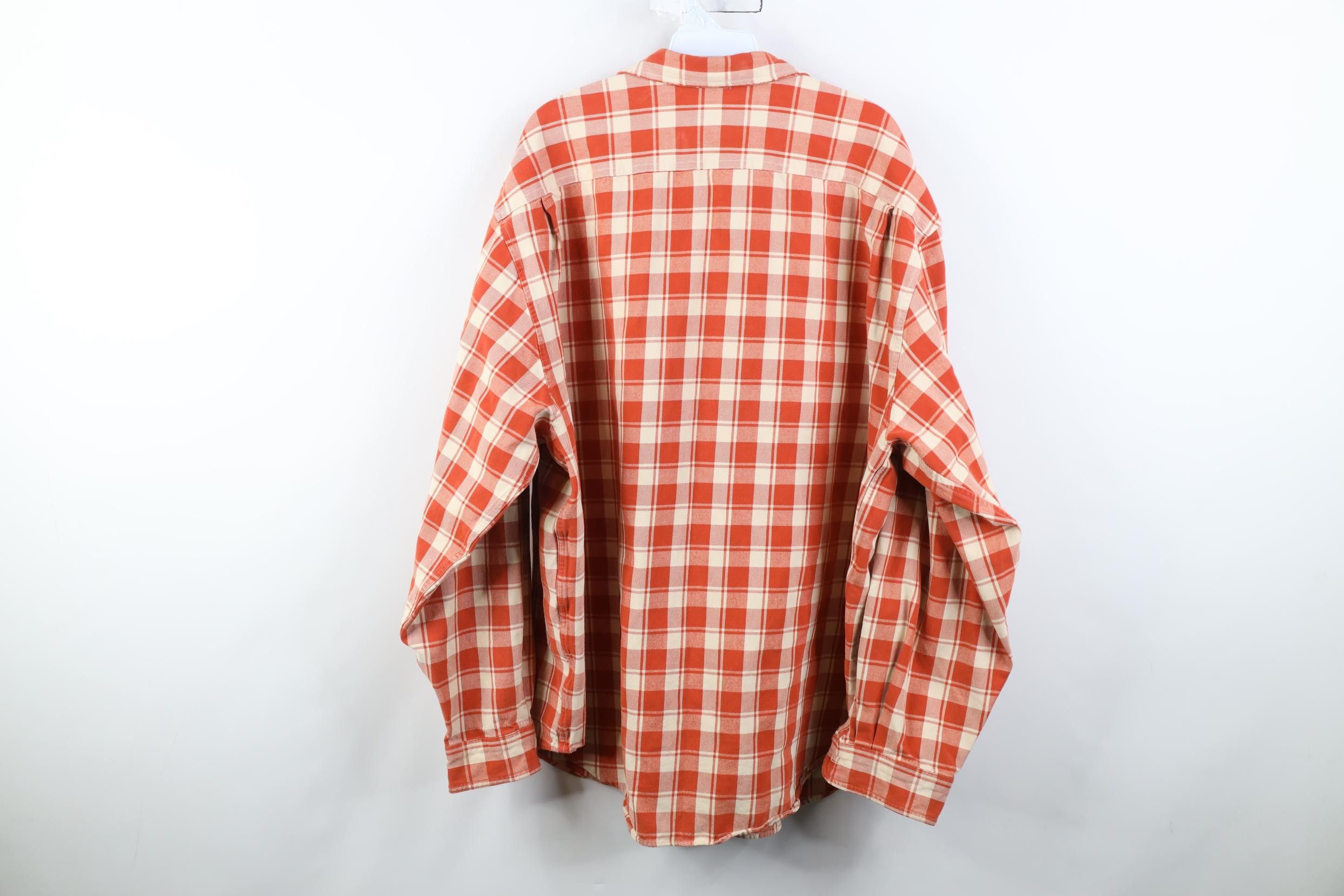 Abercrombie & Fitch Vintage 90s Abercrombie & Fitch Flannel Button Shirt Plaid Size US XL / EU 56 / 4 - 10 Thumbnail