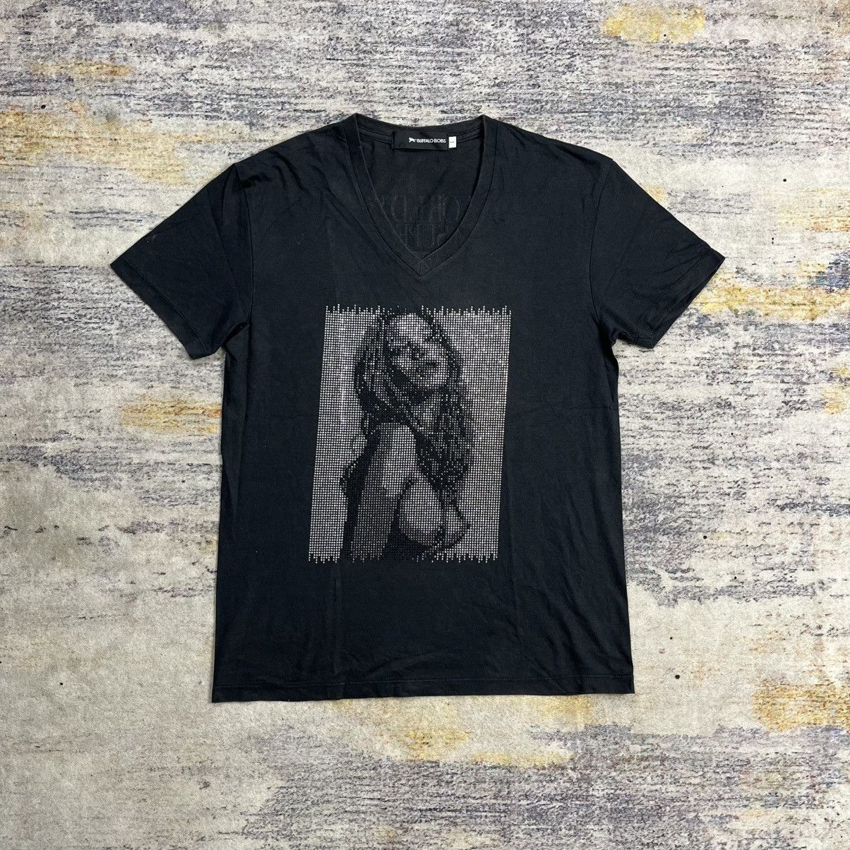 BUFFALO BOBS Buffalo bobs women swarovski crystal t shirt vkei style Size US S / EU 44-46 / 1 - 1 Thumbnail