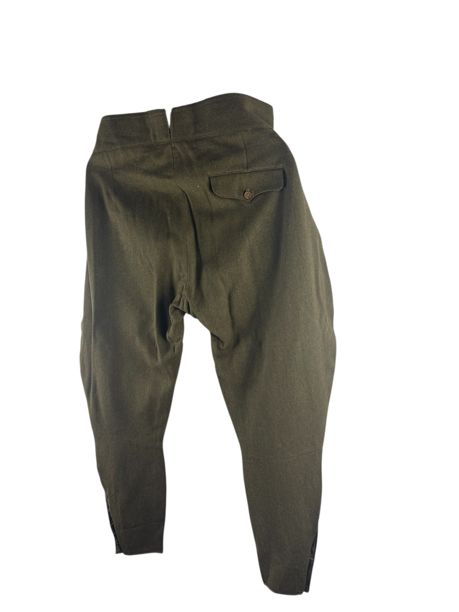 Vintage Vintage WWI Military Wool Breeches Size US 30 / EU 46 - 6 Thumbnail