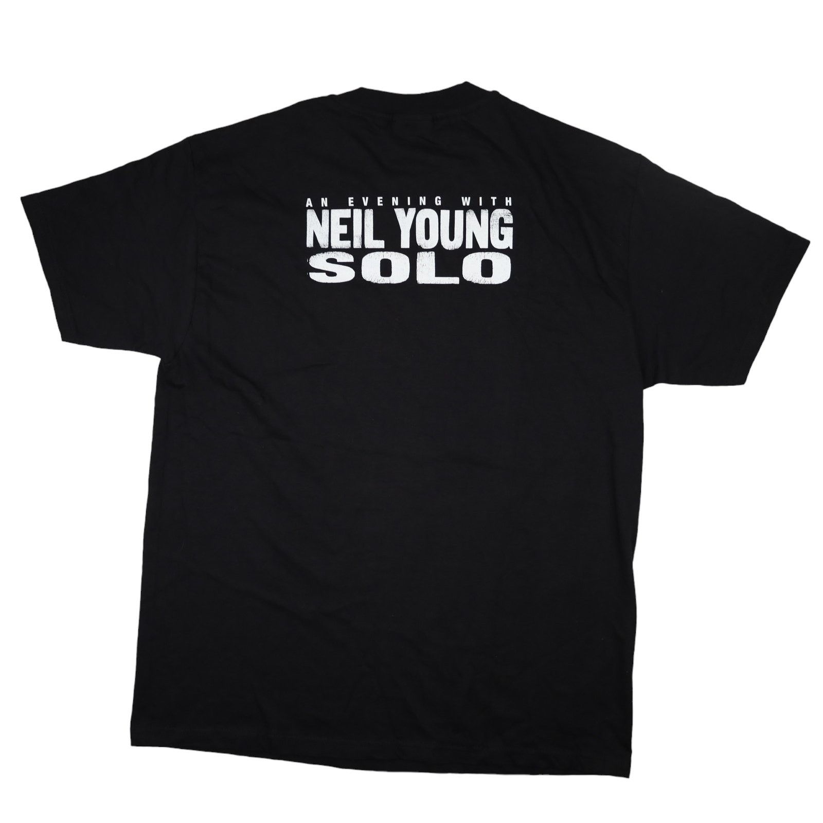 Band Tees × Vintage Vintage 1999 Neil Young Solo Smithsonian Graphic T Shirt Size US L / EU 52-54 / 3 - 7 Thumbnail