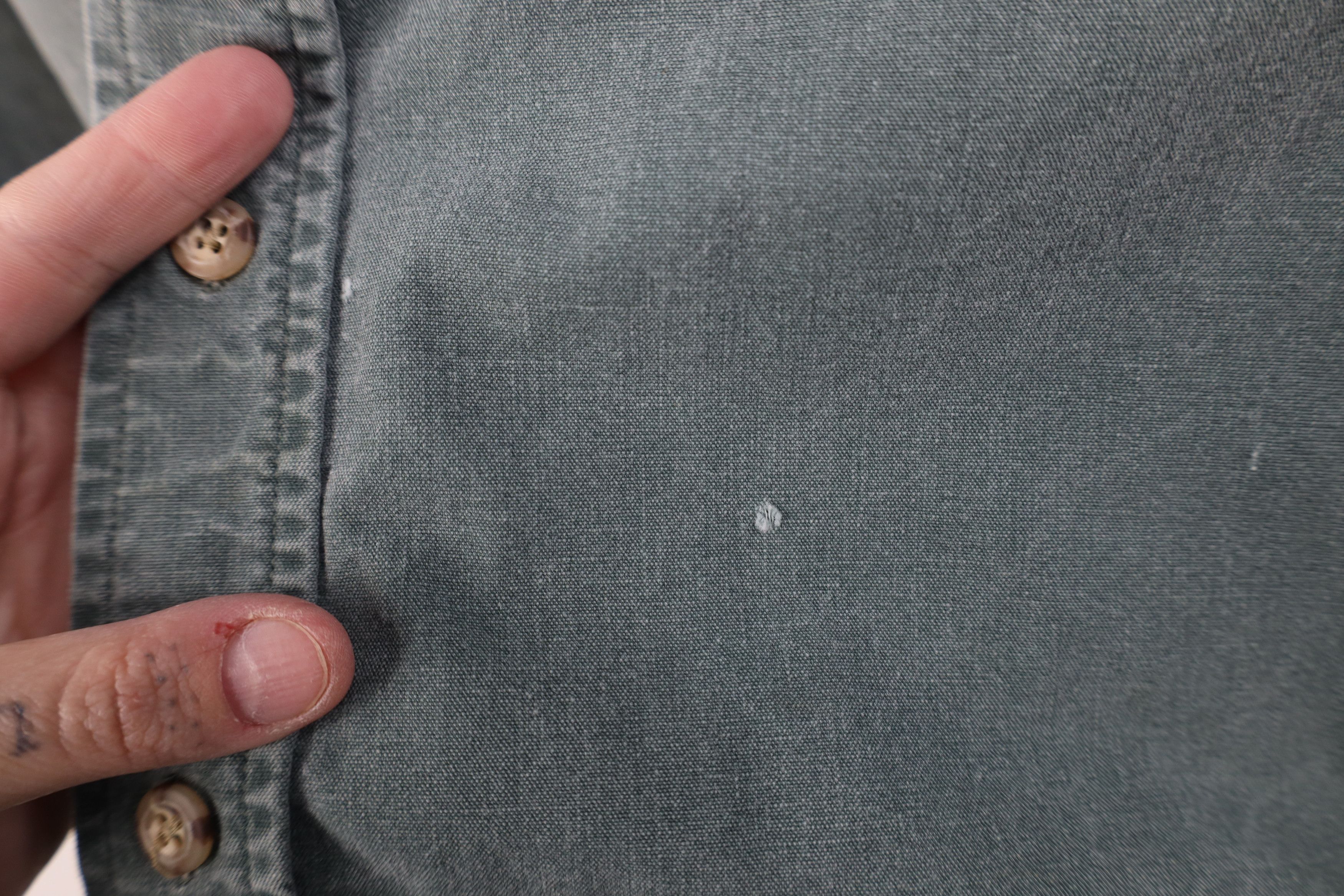 Carhartt Vintage 90s Carhartt Stonewash Canvas Button Down Shirt USA Size US XL / EU 56 / 4 - 6 Thumbnail