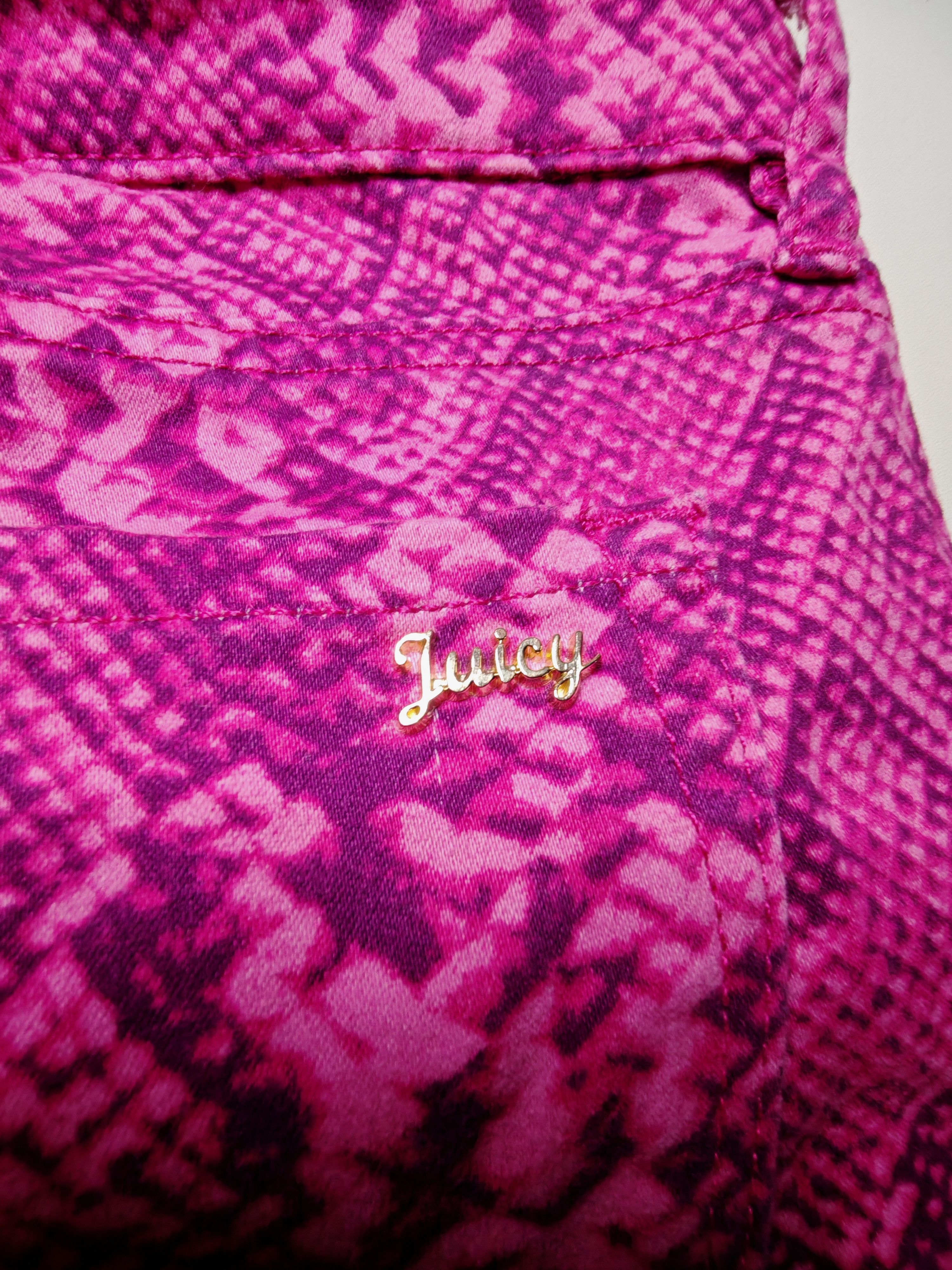Juicy Couture Juicy Couture Pants Jeans sz 30 Y2K Phyton Print Size 30" / US 8 / IT 44 - 8 Thumbnail