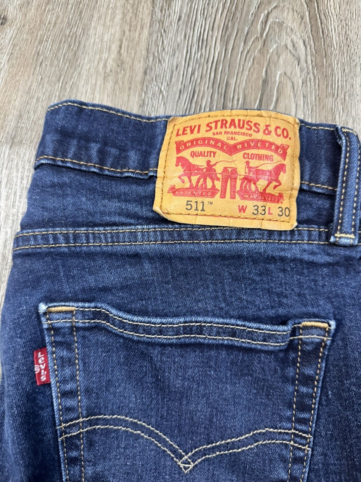 Levi's Levi 511 Jeans Slim W33xL30 Size US 33 - 2 Thumbnail