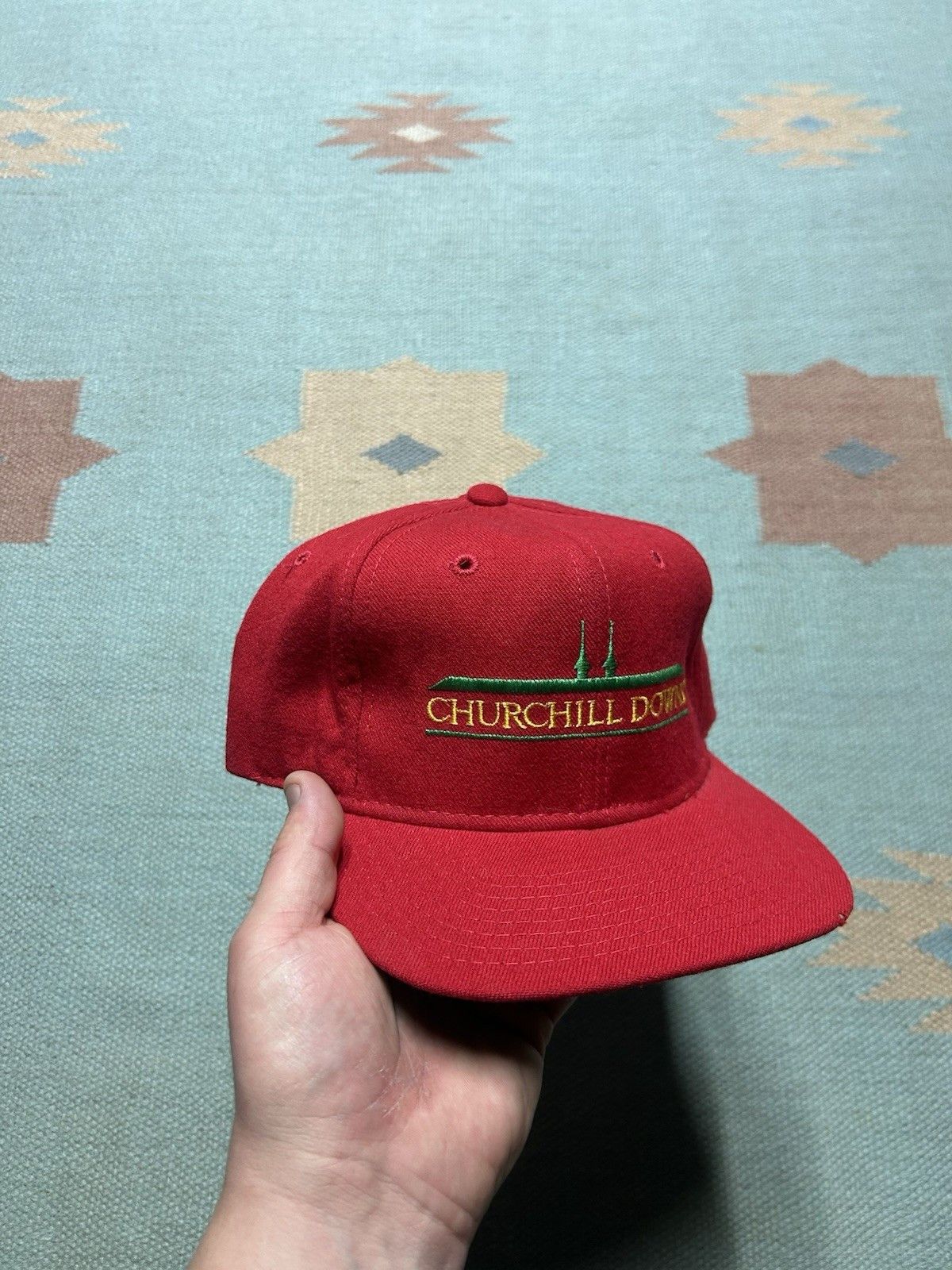 Vintage sports specialties hat Churchill downs Kentucky derby wool Size ONE SIZE - 1 Thumbnail