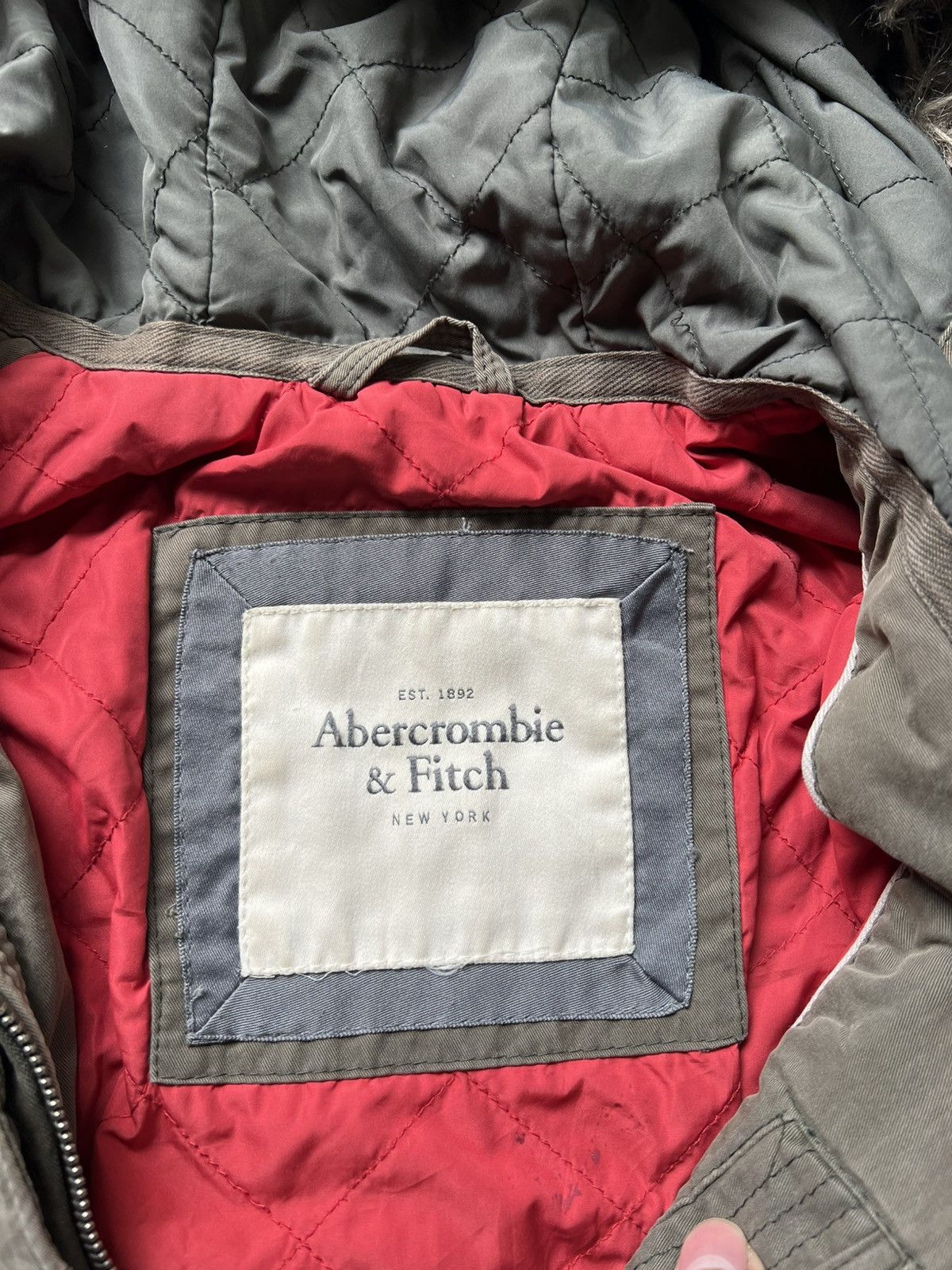 Abercrombie & Fitch Abercrombie & Fitch Fur Field Jacket Size US L / EU 52-54 / 3 - 4 Thumbnail