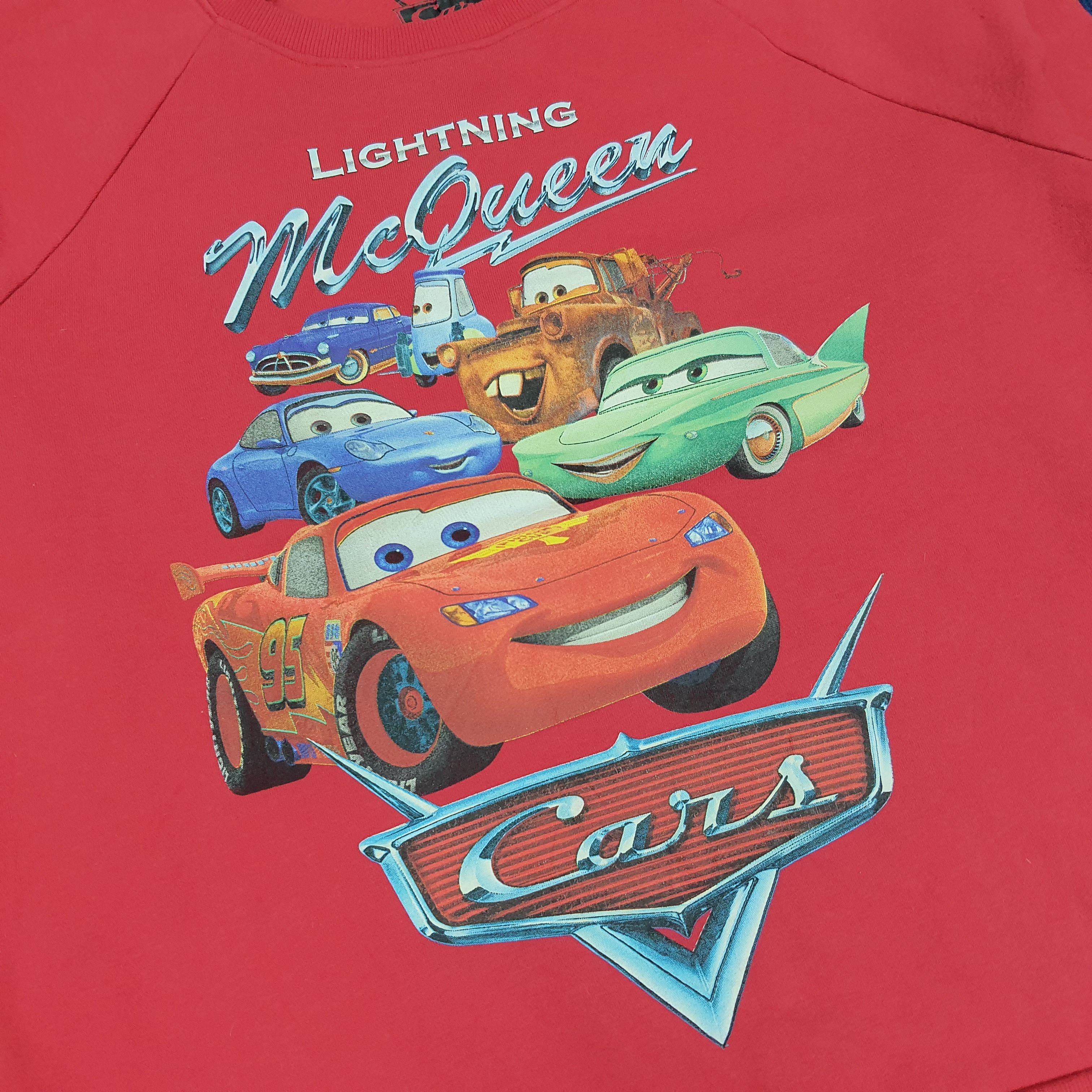 Vintage Vintage Disney Cars Lightning McQueen Movie Sweatshirt Size US M / EU 48-50 / 2 - 2 Thumbnail