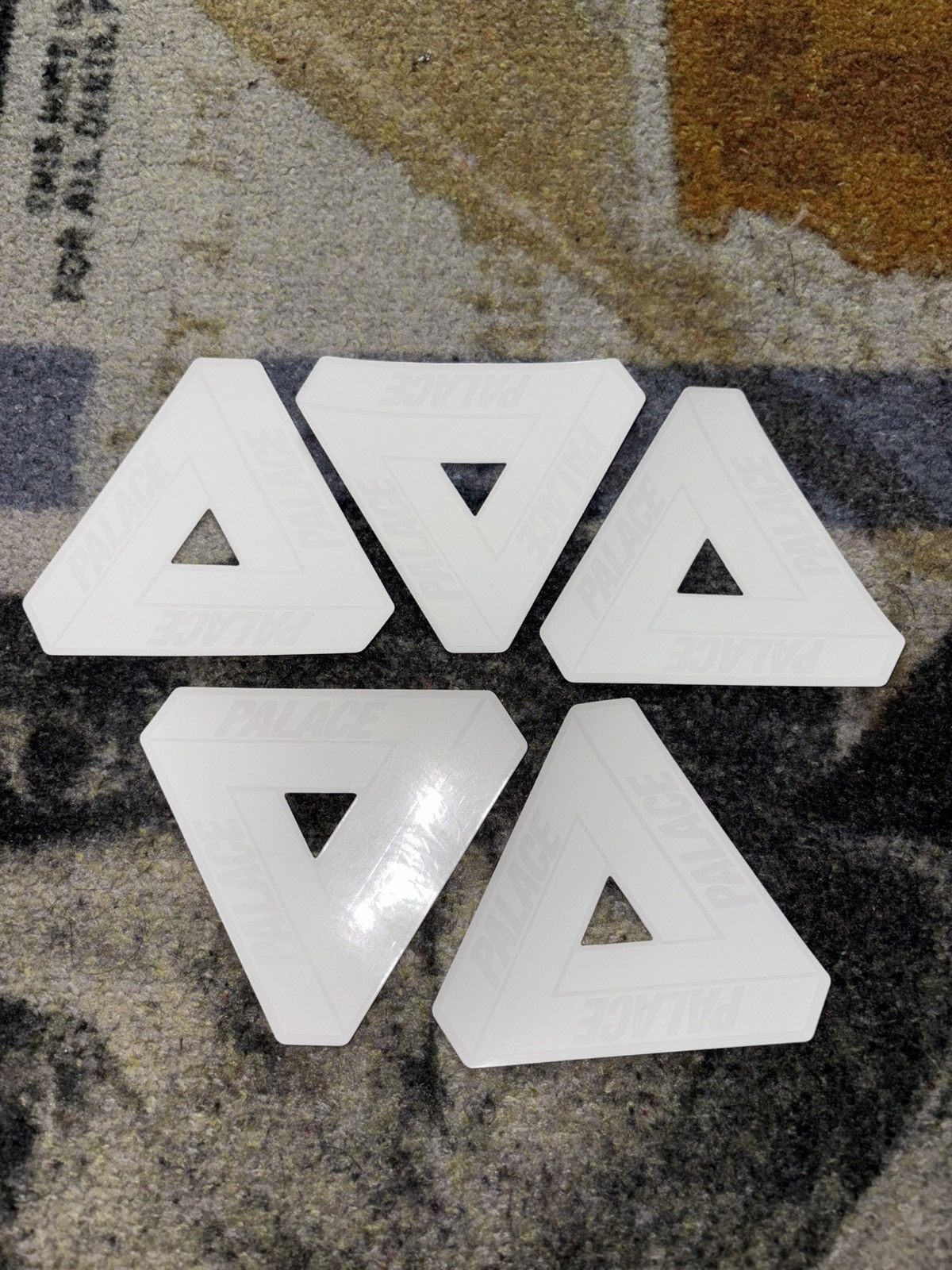 Palace Palace Tri Ferg Sticker (pack of 5) Size ONE SIZE - 1 Thumbnail