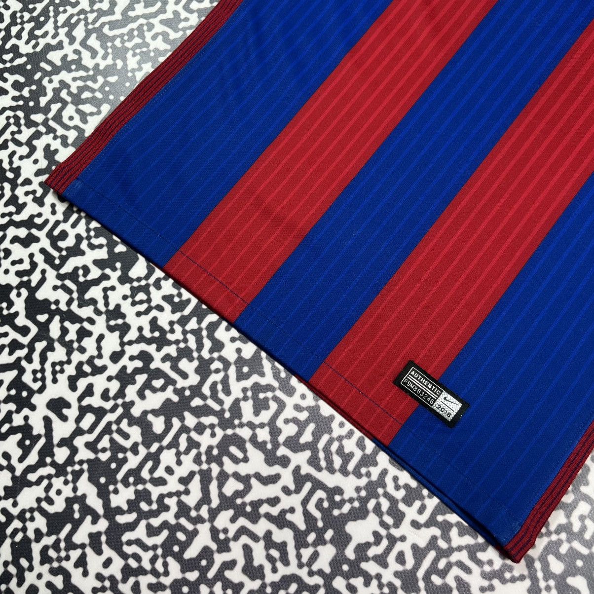 Nike Nike Barcelona Soccer Football Jersey Blokecore Retro Style Size XS / US 0-2 / IT 36-38 - 11 Thumbnail