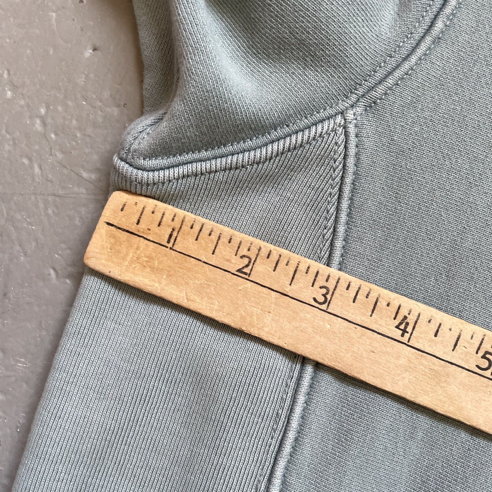 Union LA VINTAGE Union LA x J.Crew Heavy Single V Crewneck Sweatshirt Reverse Weave Streetwear XL Size US XL / EU 56 / 4 - 3 Thumbnail