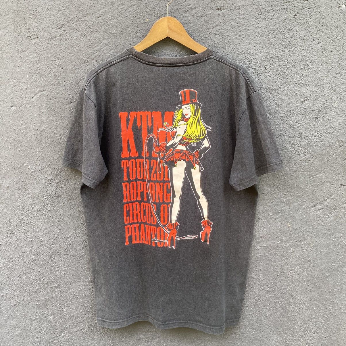 Vintage Thrashed Faded Vintage Y2K KTM PORNSTAR ERD GRUNGE TEE Size US L / EU 52-54 / 3 - 1 Thumbnail
