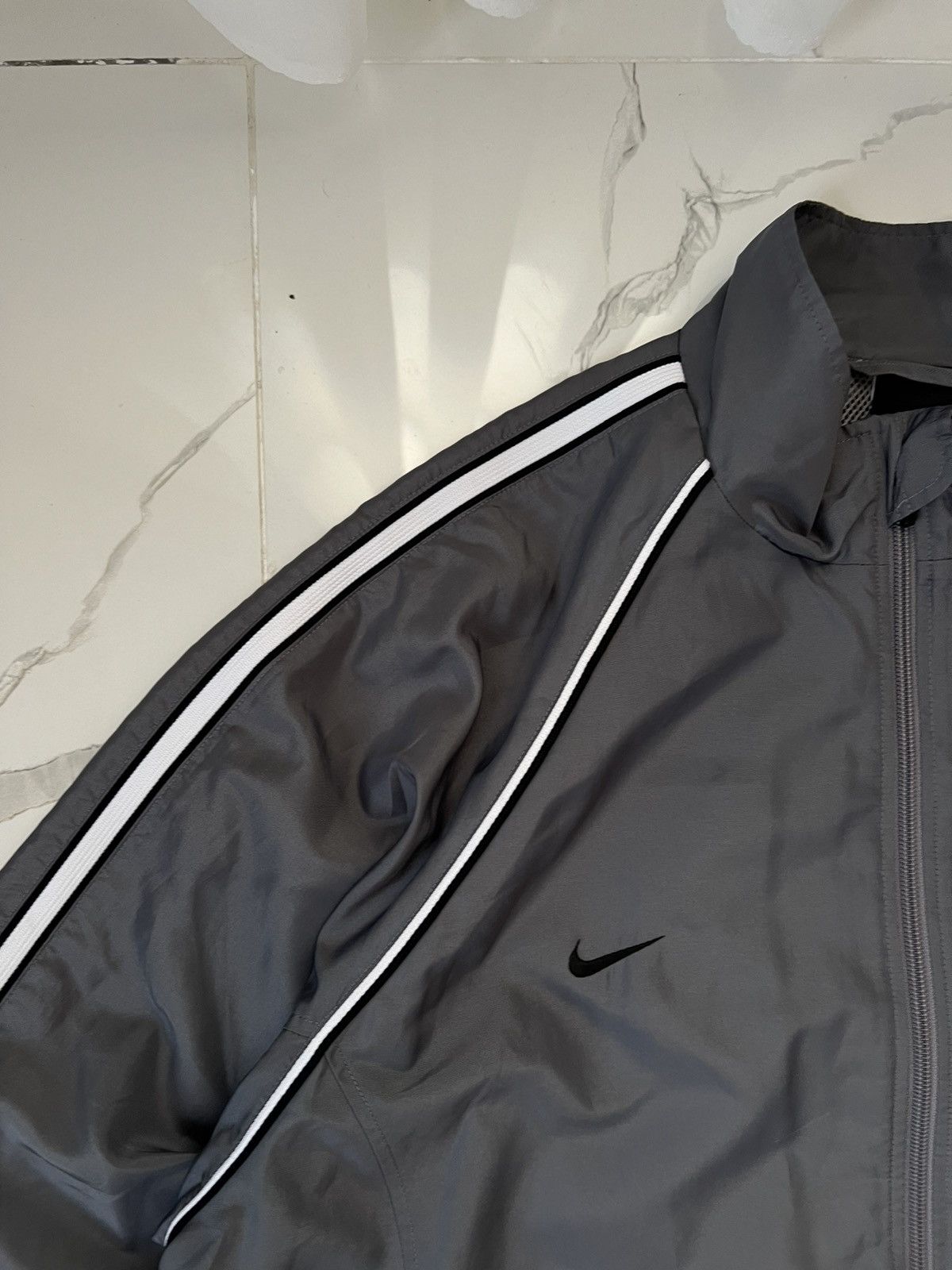 Nike × Vintage 90's NIKE RETRO MULTI SWOOSH LOGO Y2K BOXY LOOSE FIT JACKET Size US XL / EU 56 / 4 - 3 Thumbnail