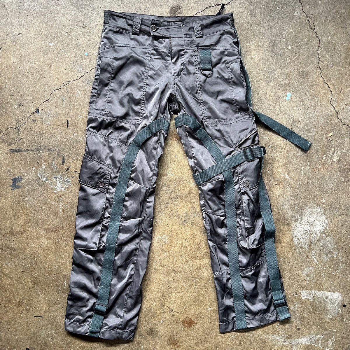 Dolce & Gabbana A/W 2003 Nylon Bondage Pants Size US 30 / EU 46 - 1 Thumbnail