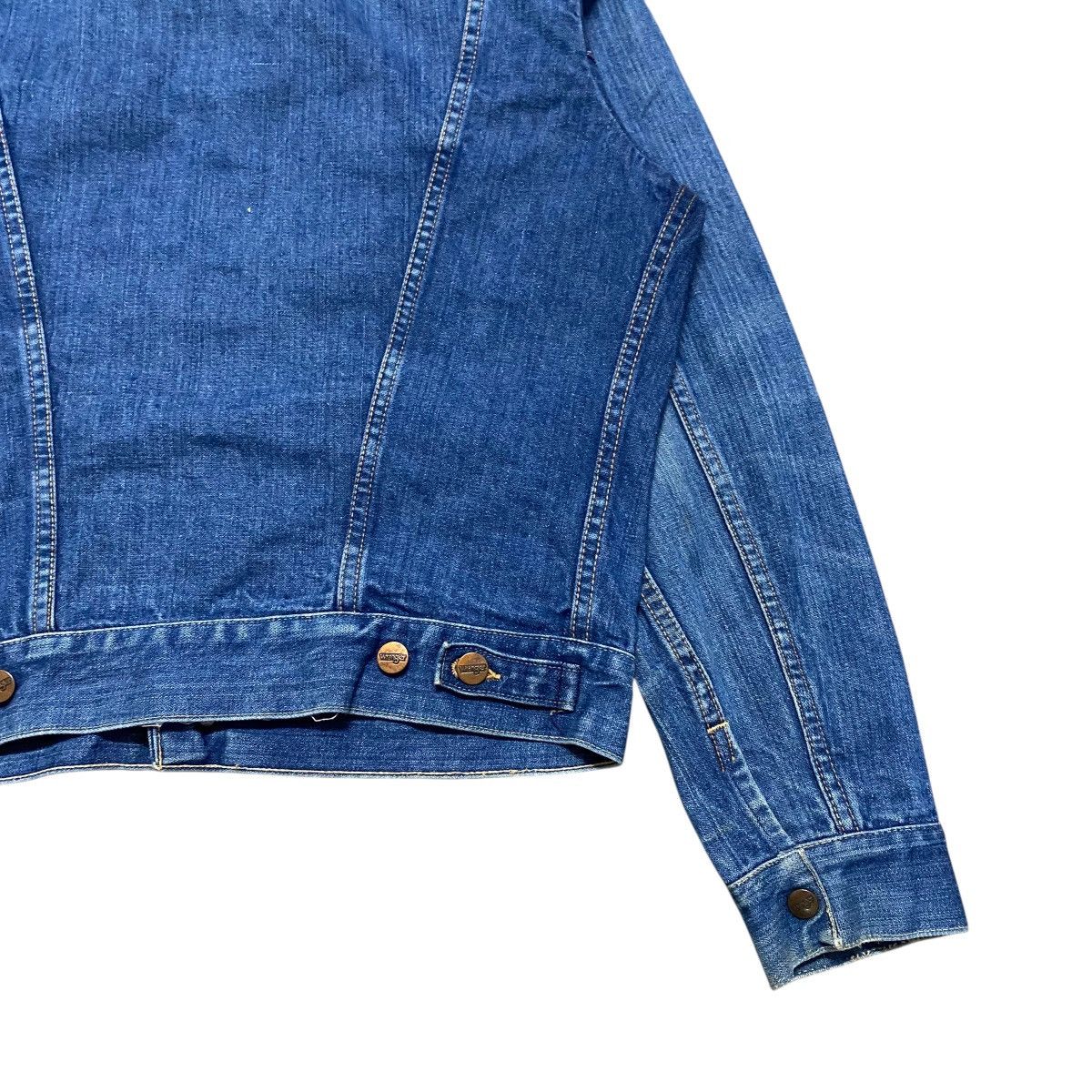 Wrangler Vintage 70s Wrangler Denim Trucker Jacket Lot 12002 Size US M / EU 48-50 / 2 - 11 Thumbnail
