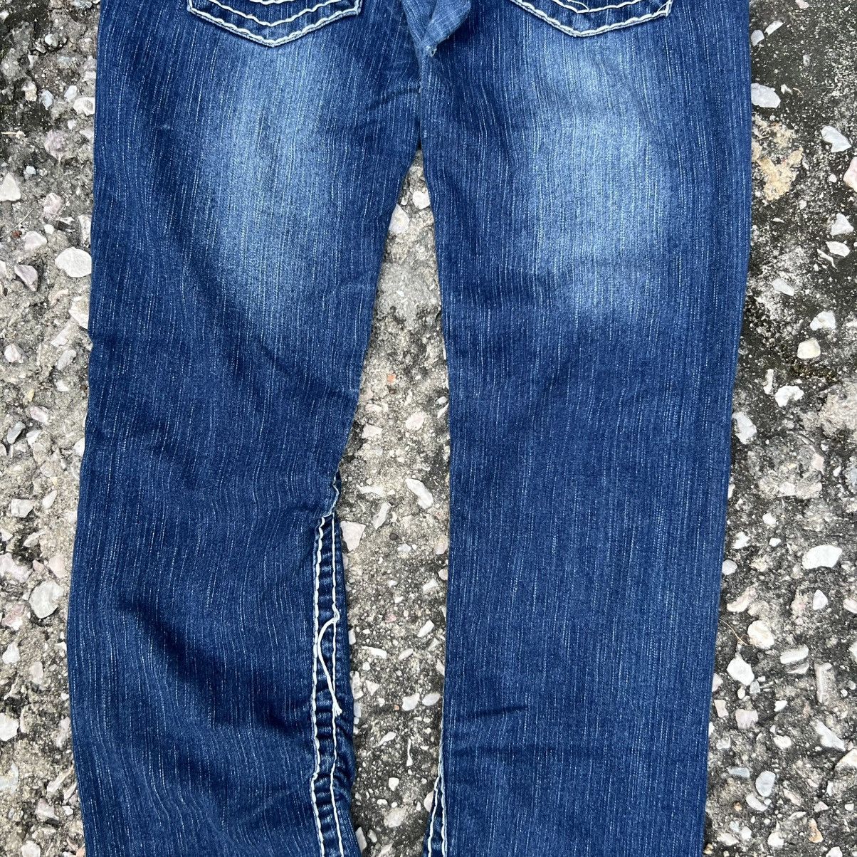 True Religion “TRUE RELIGION” SUPER T JEANS Size 32" / US 10 / IT 46 - 15 Thumbnail