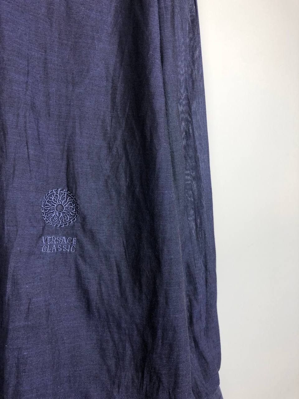 Versace Versace V2 Italy Cotton Shirt Blue size 15/39(S) Size US S / EU 44-46 / 1 - 3 Thumbnail