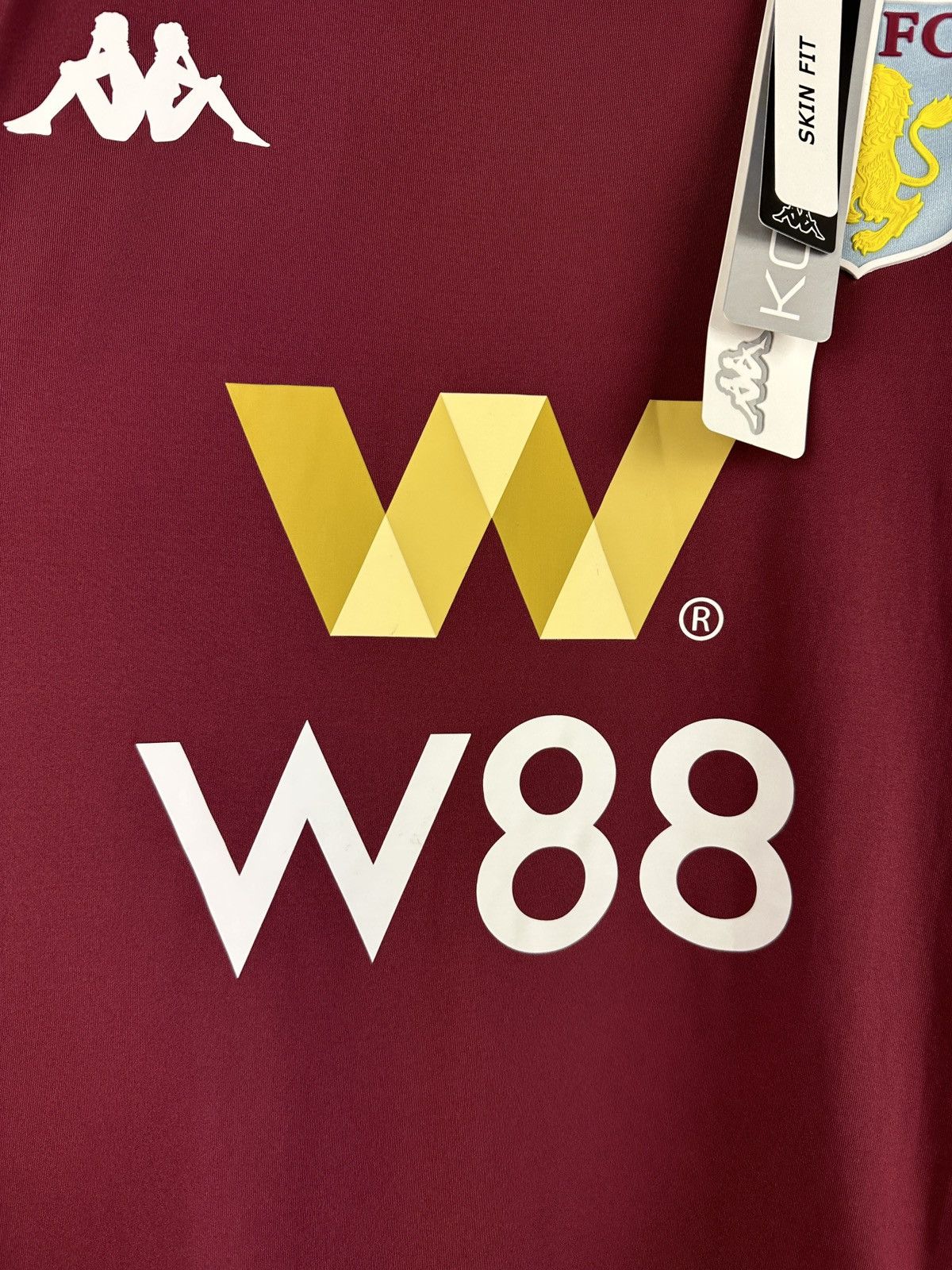 Kappa NEW🏷️ Aston Villa Kappa Soccer Jersey Size US XXL / EU 58 / 5 - 10 Thumbnail