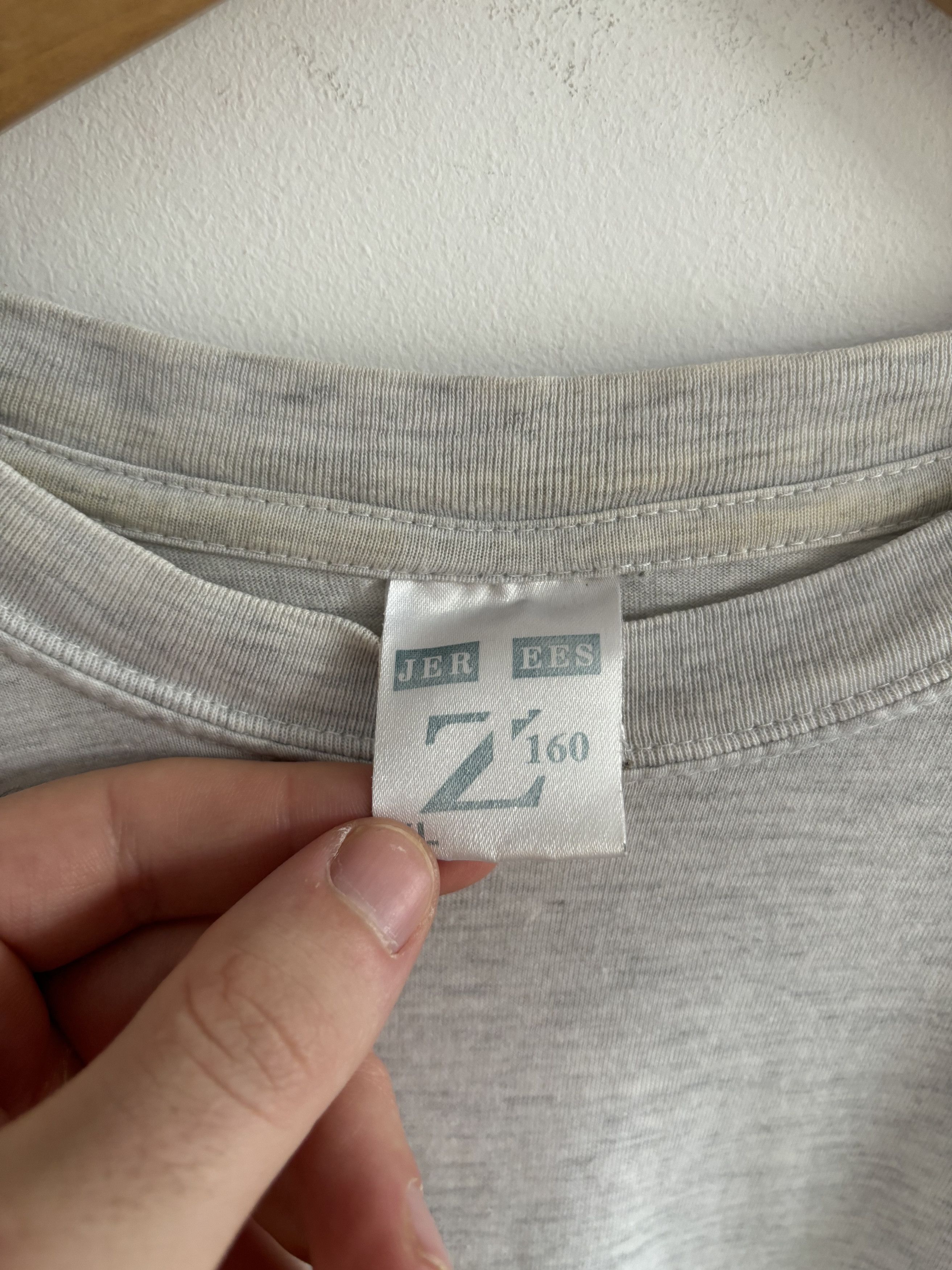 Jerzees × Vintage Vintage Trashed Blank Tee Size US XL / EU 56 / 4 - 5 Thumbnail