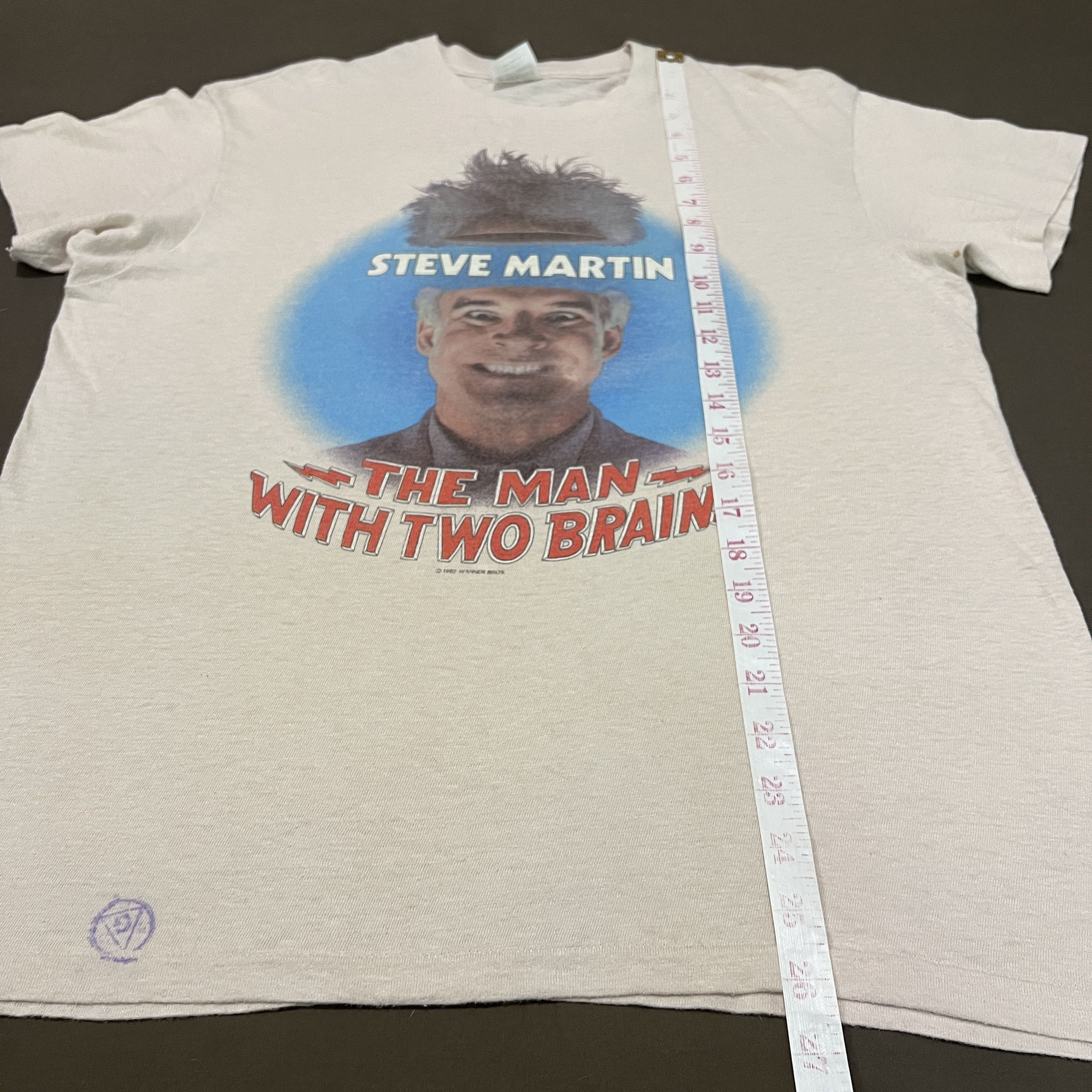 Expert Horror Vtg 80s Steve Martin The Man with Two Brains comedy Movie Size US XL / EU 56 / 4 - 12 Thumbnail