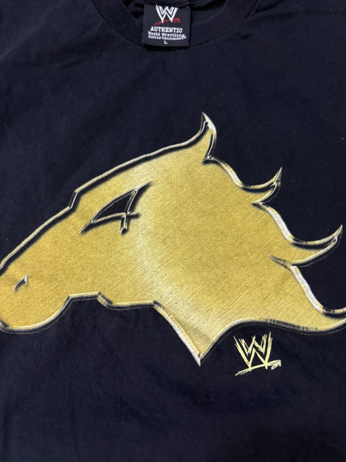 Vintage Vintage 2000s WWE Ric Flair & Four Horsemen Cutoffs Tank Top Size US L / EU 52-54 / 3 - 3 Thumbnail