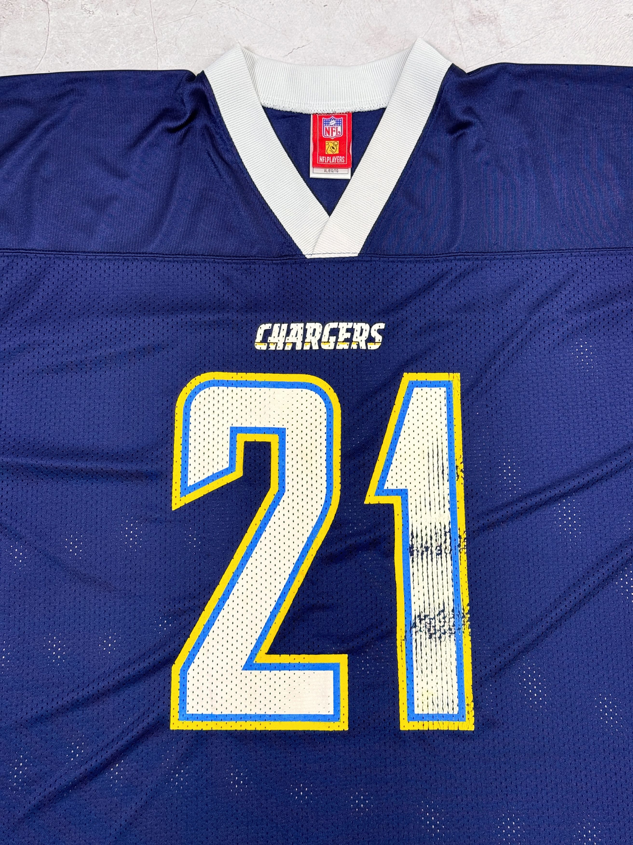 NFL × Reebok × Vintage 2007 Los Angeles Chargers NFL Jersey #21 TOMLINSON by Reebok Size US XL / EU 56 / 4 - 4 Thumbnail