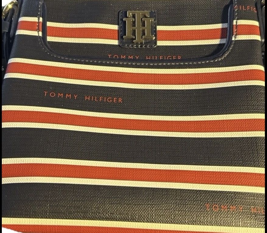 Tommy Hilfiger Tommy Hilfiger Small Crossbody Red White Blue Logo Purse Size ONE SIZE - 4 Thumbnail