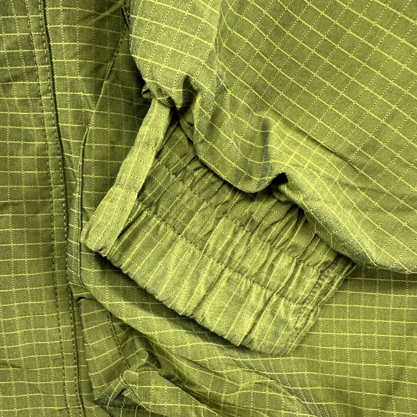 Helly Hansen VINTAGE Helly Hansen Jacket Mens M Green Hooded Sailing Nylon Ripstop Baggy 90s Size US M / EU 48-50 / 2 - 6 Thumbnail
