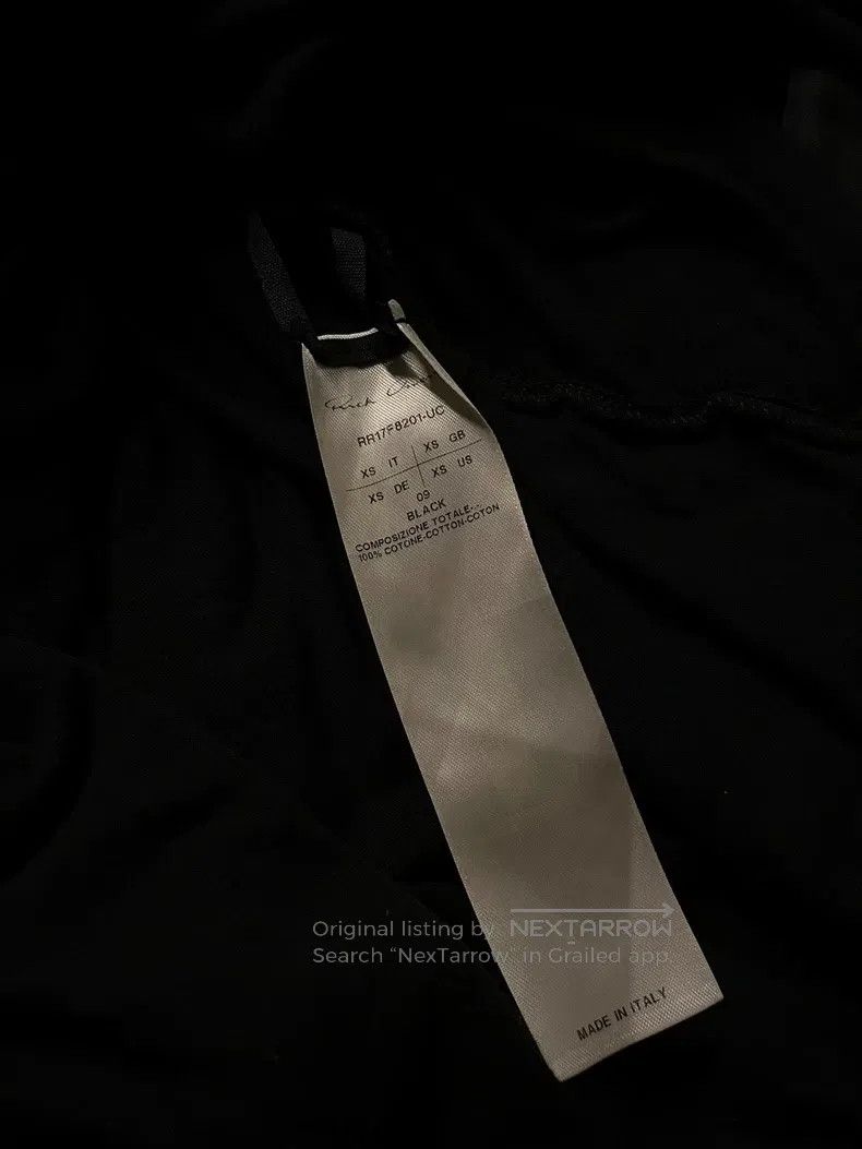 Rick Owens Rick Owens Black Asymmetrical Long-Sleeve Undergarment Size US XS / EU 42 / 0 - 5 Thumbnail