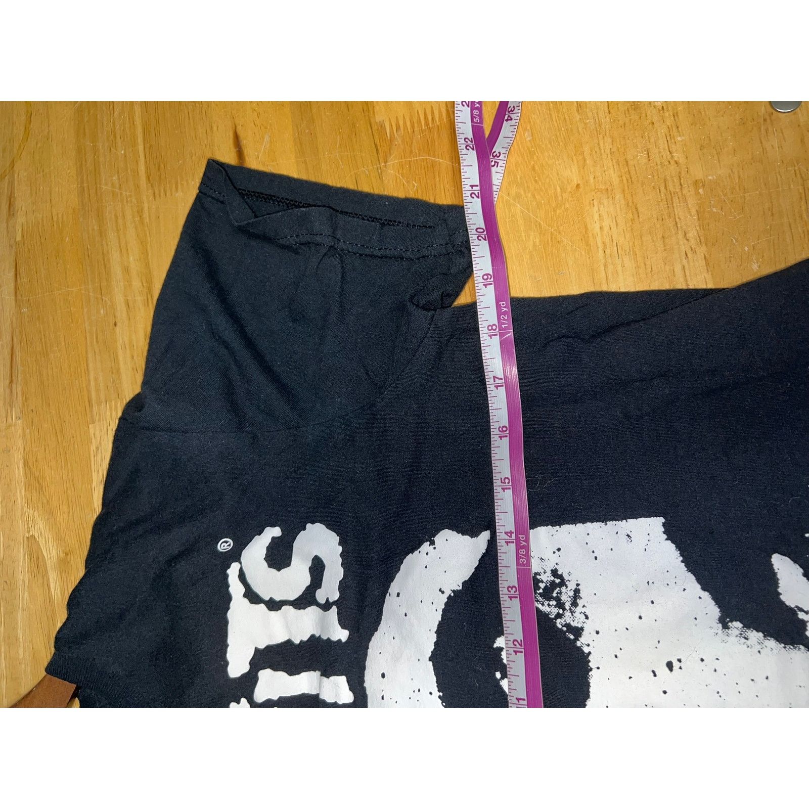 Misfits Misfits Skull Shirt Fiend Black White Skeleton Band Tour Tee Size US M / EU 48-50 / 2 - 7 Thumbnail