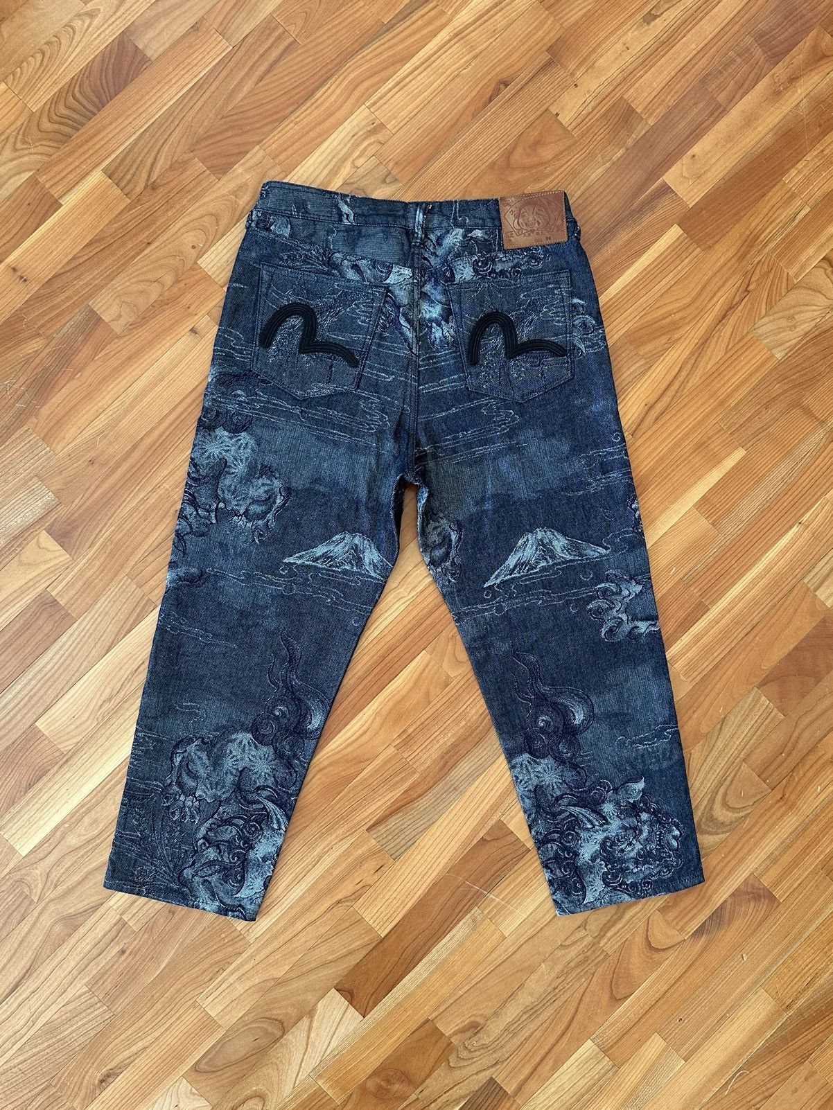 Evisu Evisu custom made Komainu jeans Size US 30 / EU 46 - 2 Thumbnail