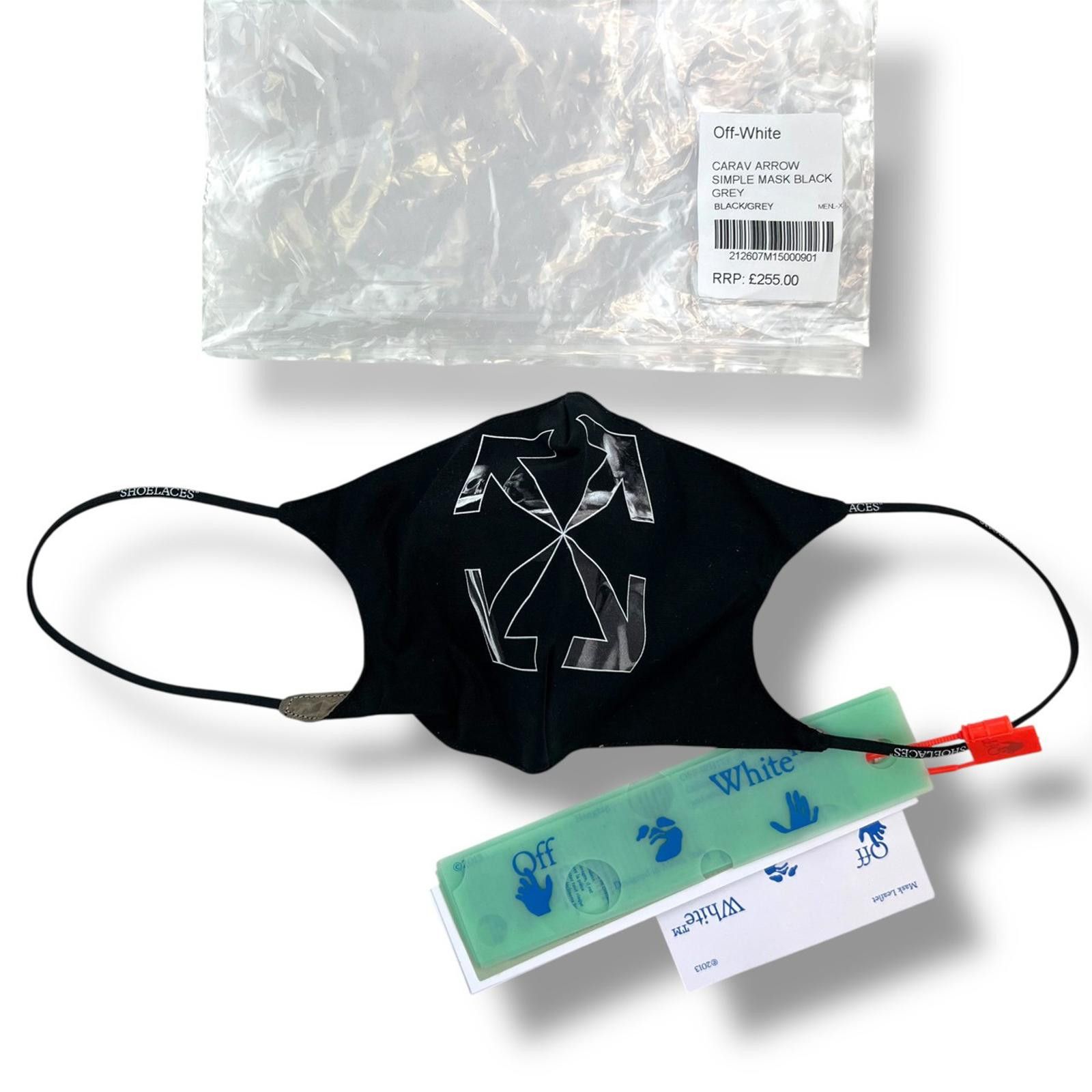 Off-White Off-White Caravaggio Arrows Face Mask Size ONE SIZE - 1 Thumbnail