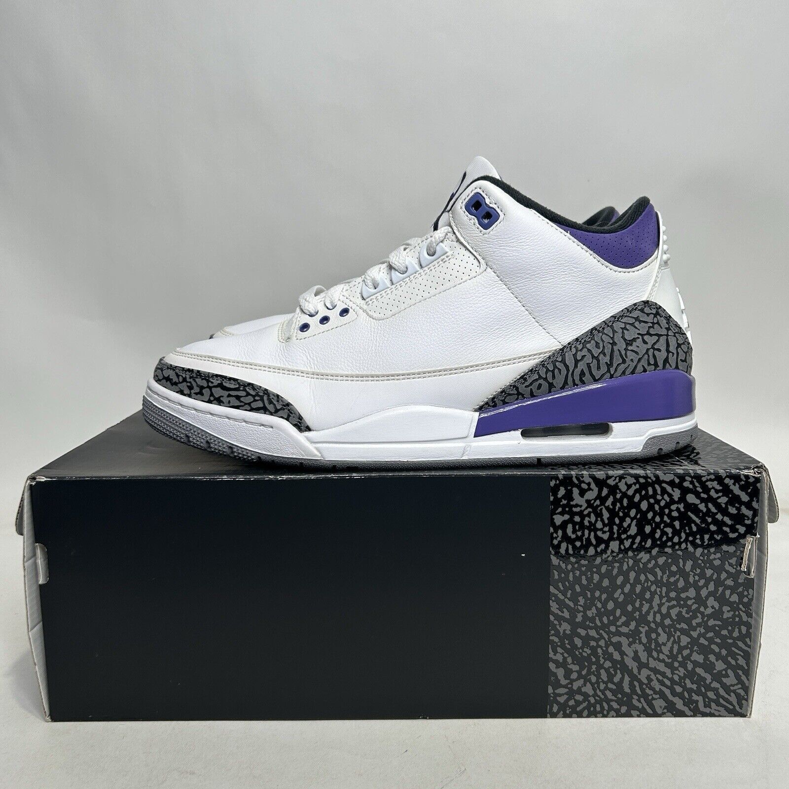 Nike Nike Air Jordan 3 Retro “Dark Iris” 2024 Size US 11 / EU 44 - 5 Thumbnail