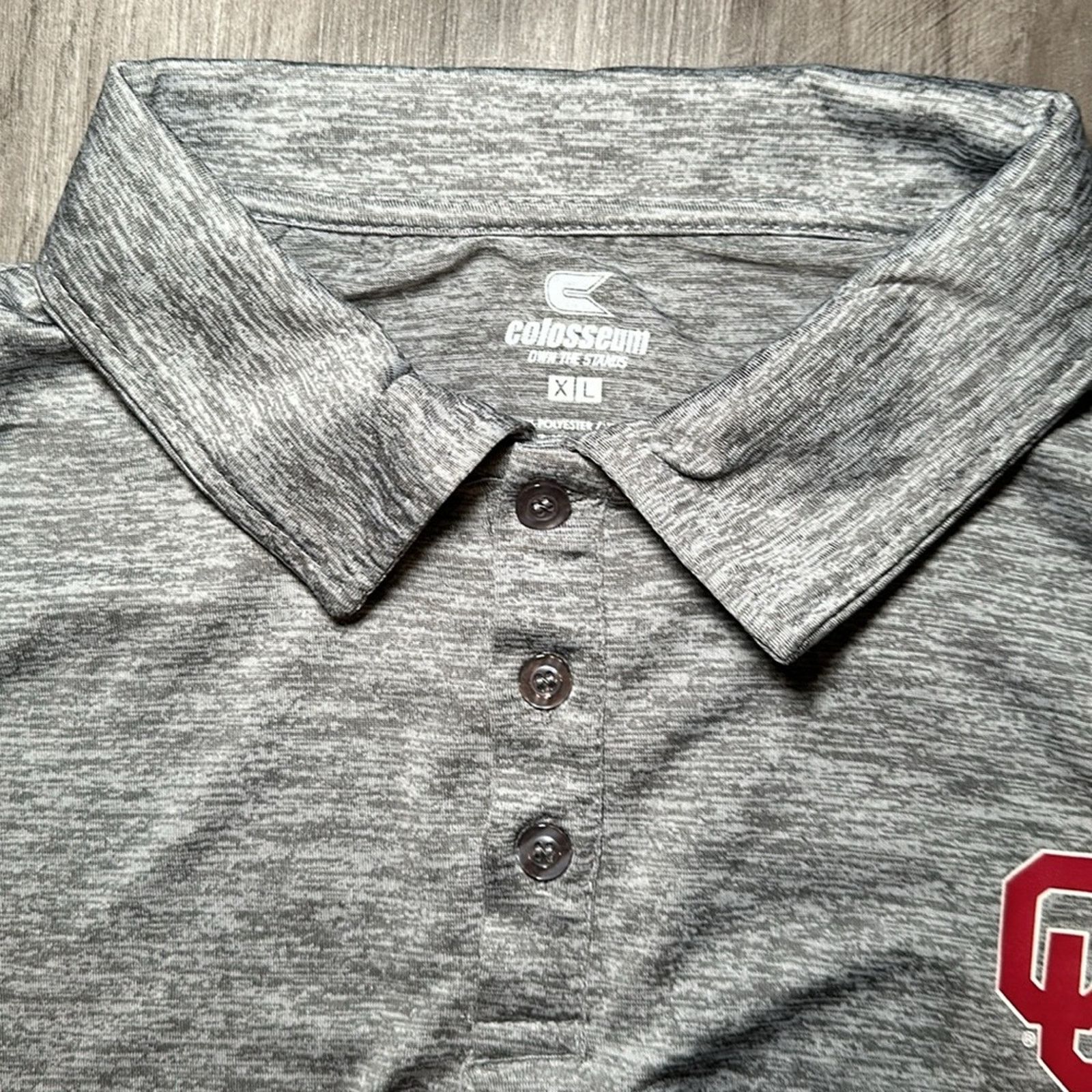 Colosseum Athletics Oklahoma Sooners Colosseum Performance Polo - XL Size US XL / EU 56 / 4 - 6 Thumbnail