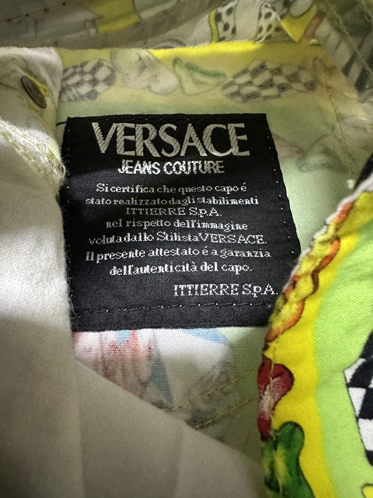 Versace Jeans Couture Versace Jeans Couture overprint pants Size 26" / US 2 / IT 38 - 4 Thumbnail