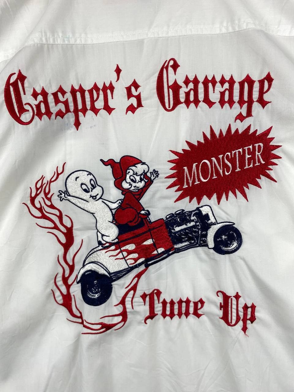 Other ten strikes garment white workwear shirt embroided Size US XL / EU 56 / 4 - 10 Thumbnail