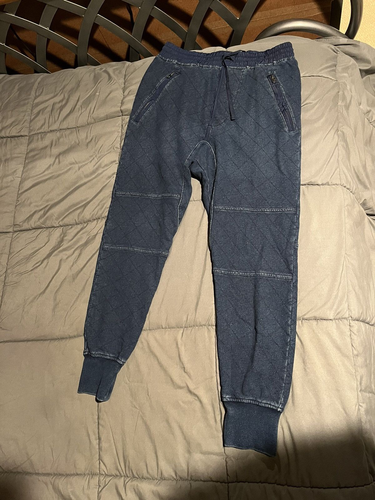 image of Kith Vintage Navy Jogger Running Pants, Men's (Size 30)