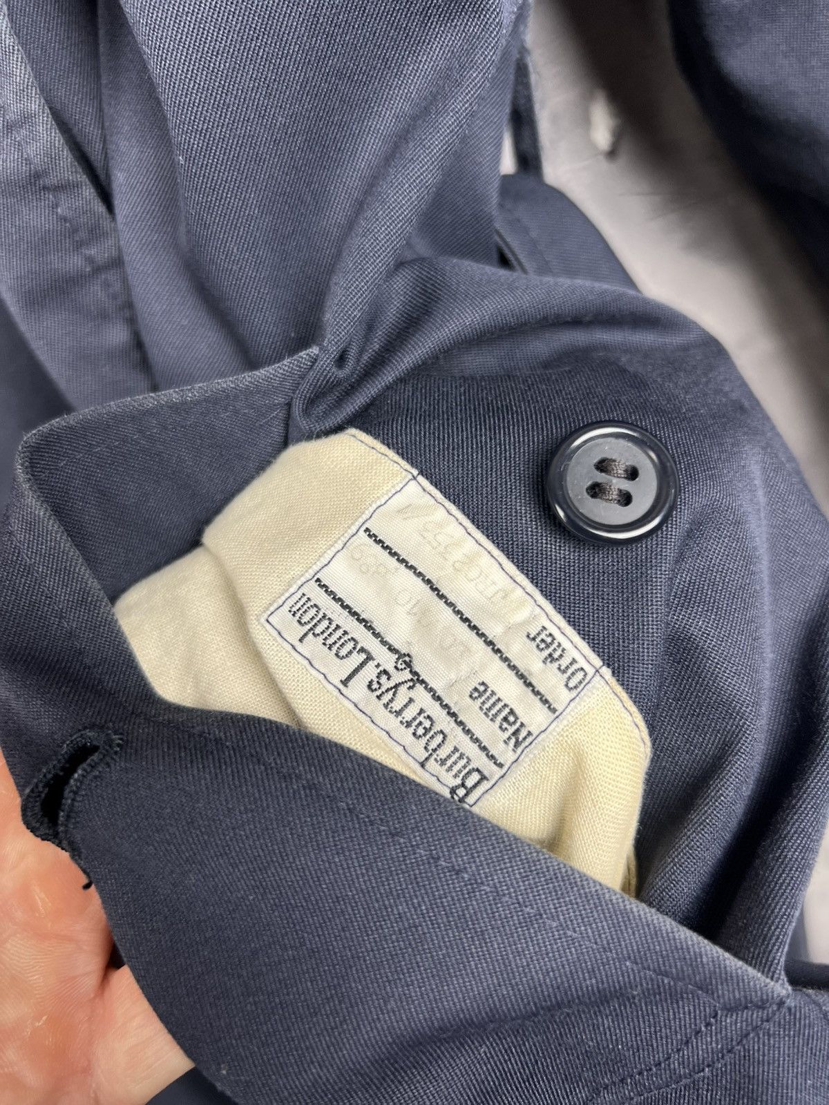 Burberry Vintage Burberrys Nova Check Double Breasted Trench Coat 10 Size M / US 6-8 / IT 42-44 - 12 Thumbnail