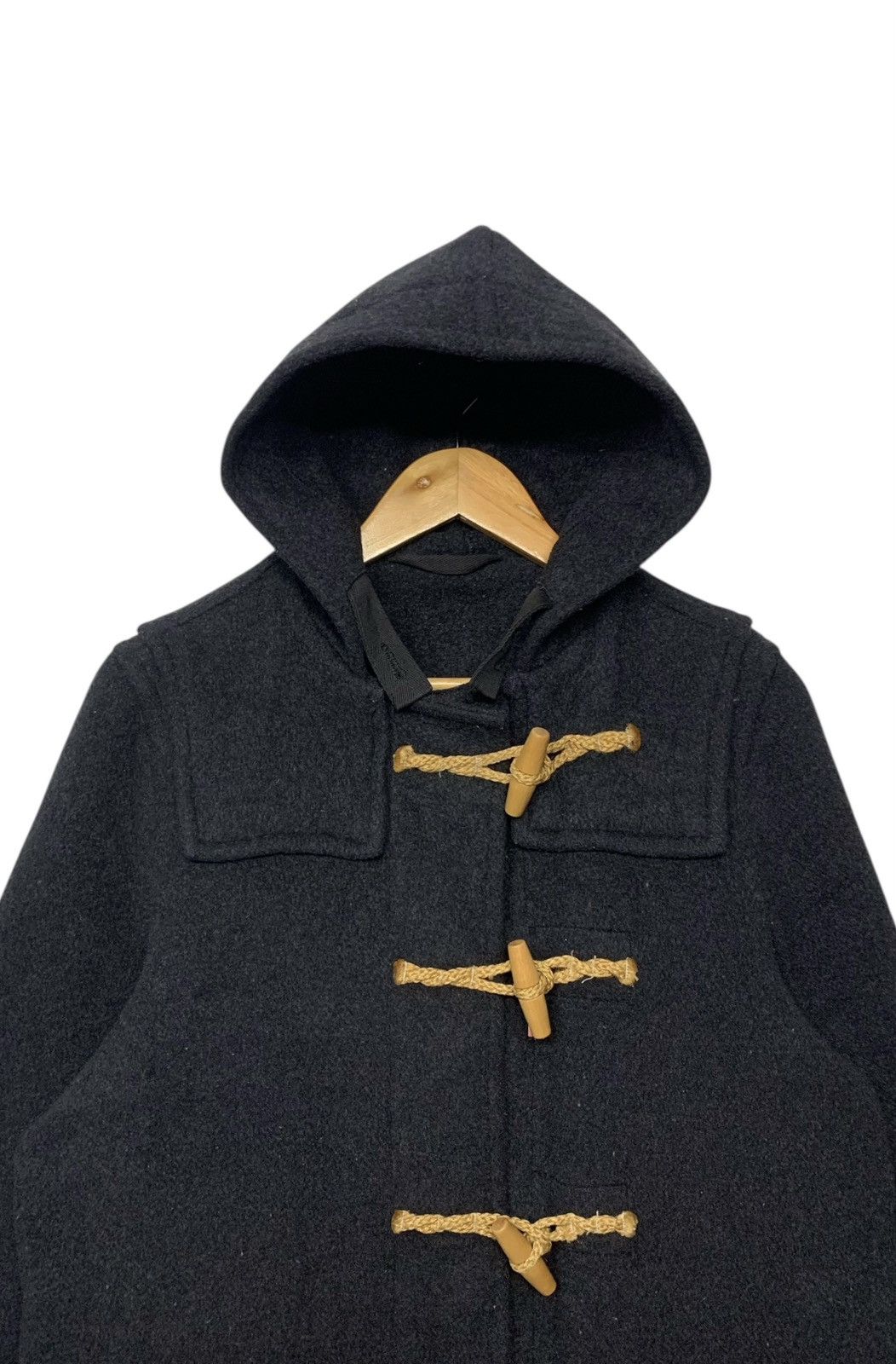 Margaret Howell Rare Margaret Howell Button Down Heavy Wool Jacket Hoodie Size US L / EU 52-54 / 3 - 5 Thumbnail