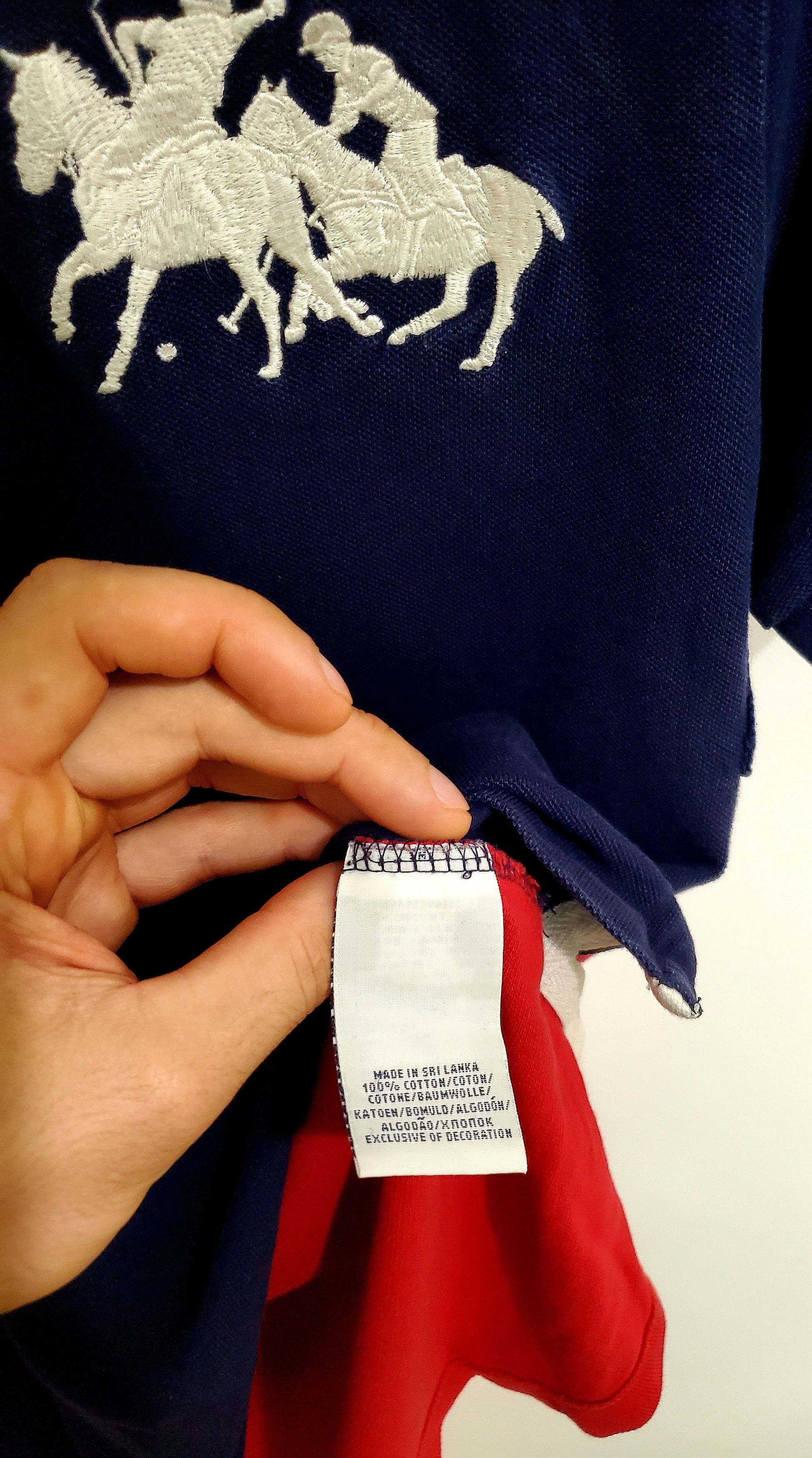 Polo Ralph Lauren × Vintage Vintage Polo Ralph Lauren Polo T Shirt Rugby Mercer Big Logo Size US M / EU 48-50 / 2 - 5 Thumbnail