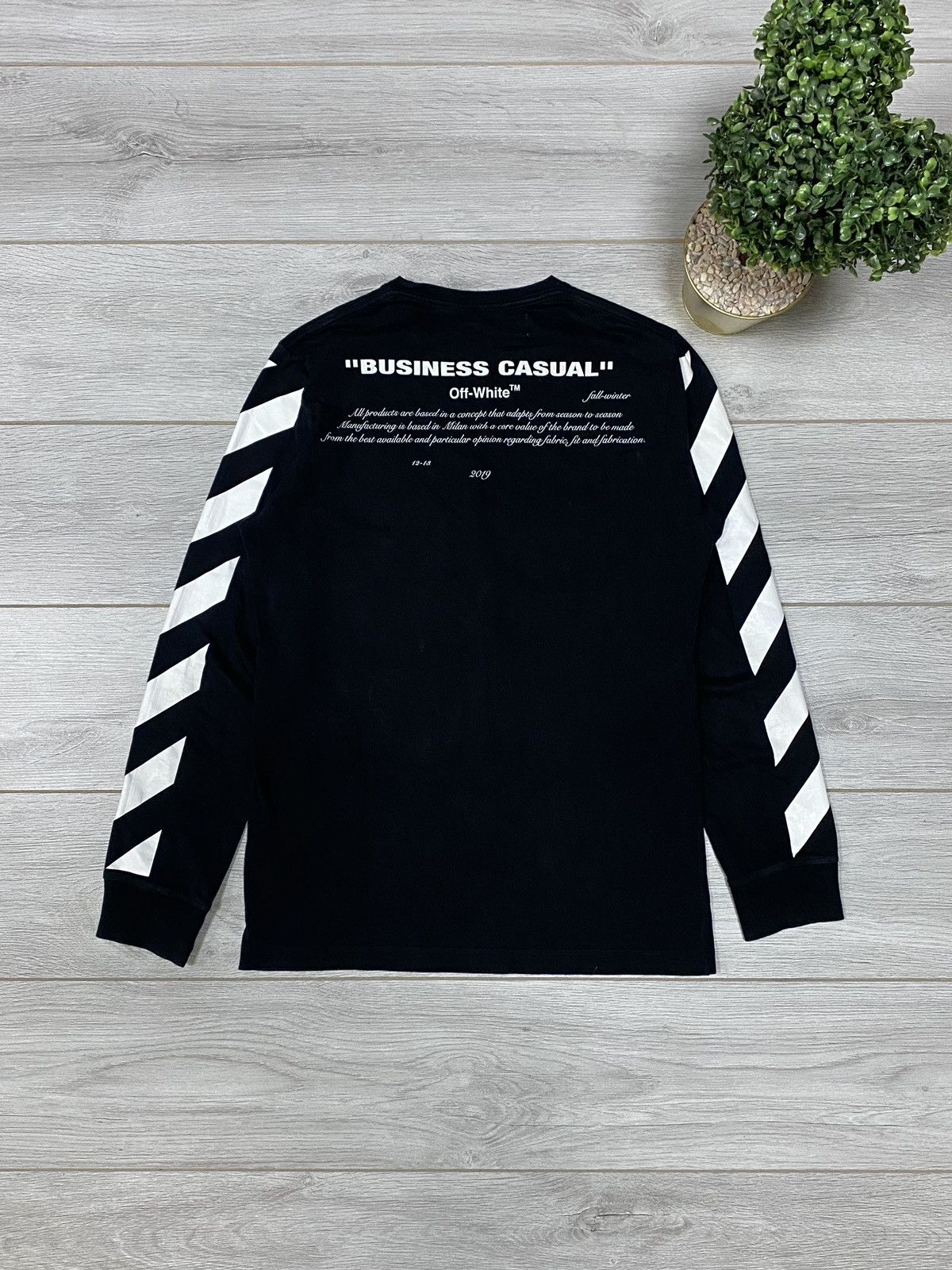 Off-White Off White Buisness Casual Bernini Hoodie Size US M / EU 48-50 / 2 - 2 Thumbnail