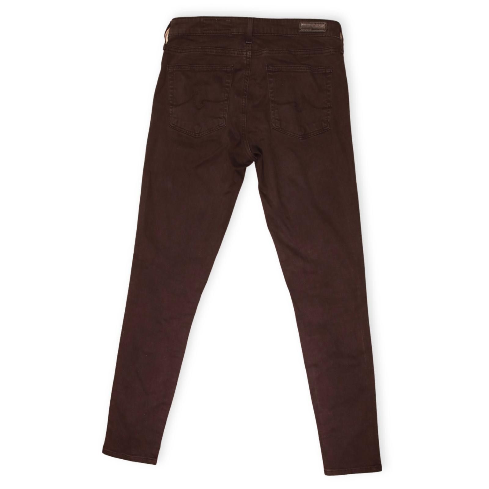 AG Adriano Goldschmied Anthropologie AG Abbey Ankle Skinny Jeans 27R Black Size 27" / US 4 / IT 40 - 8 Thumbnail