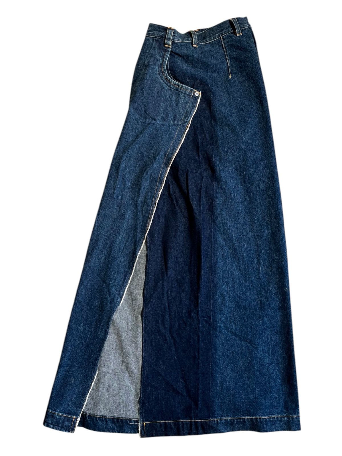 Japanese Brand Limi Feu - Super Oversized Balloon Jeans Size US 29 - 2 Thumbnail
