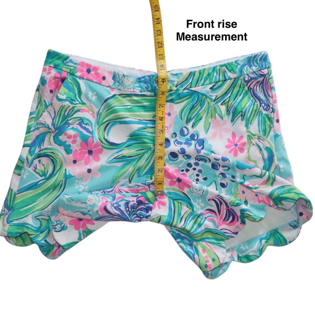 Lilly Pulitzer Lilly Pulitzer Darci Knit Short Sz 12 001470 Kitten Around Size 34" / US 12 / IT 48 - 6 Thumbnail