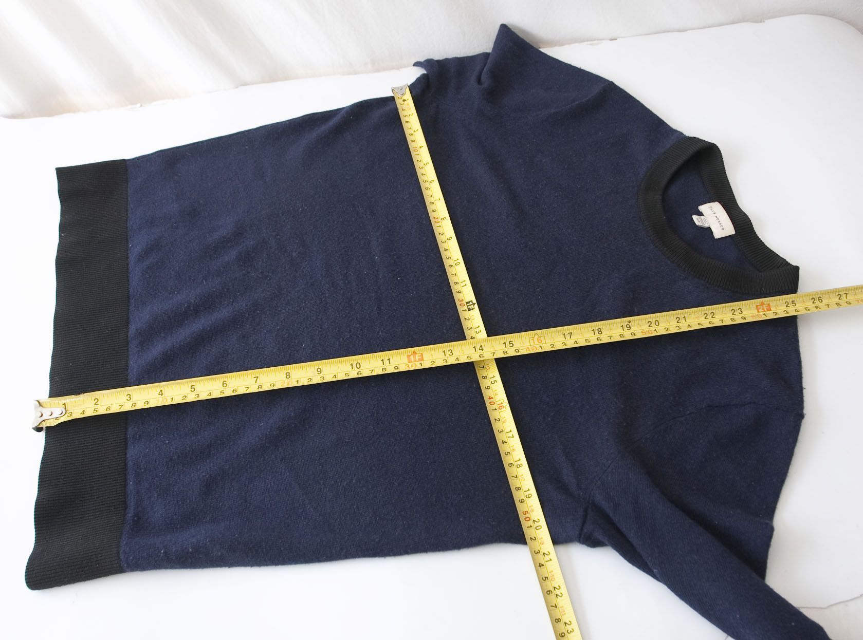 Club Monaco Club Monaco Sweater Wool Blend Size S Dark Blue Size US S / EU 44-46 / 1 - 3 Thumbnail