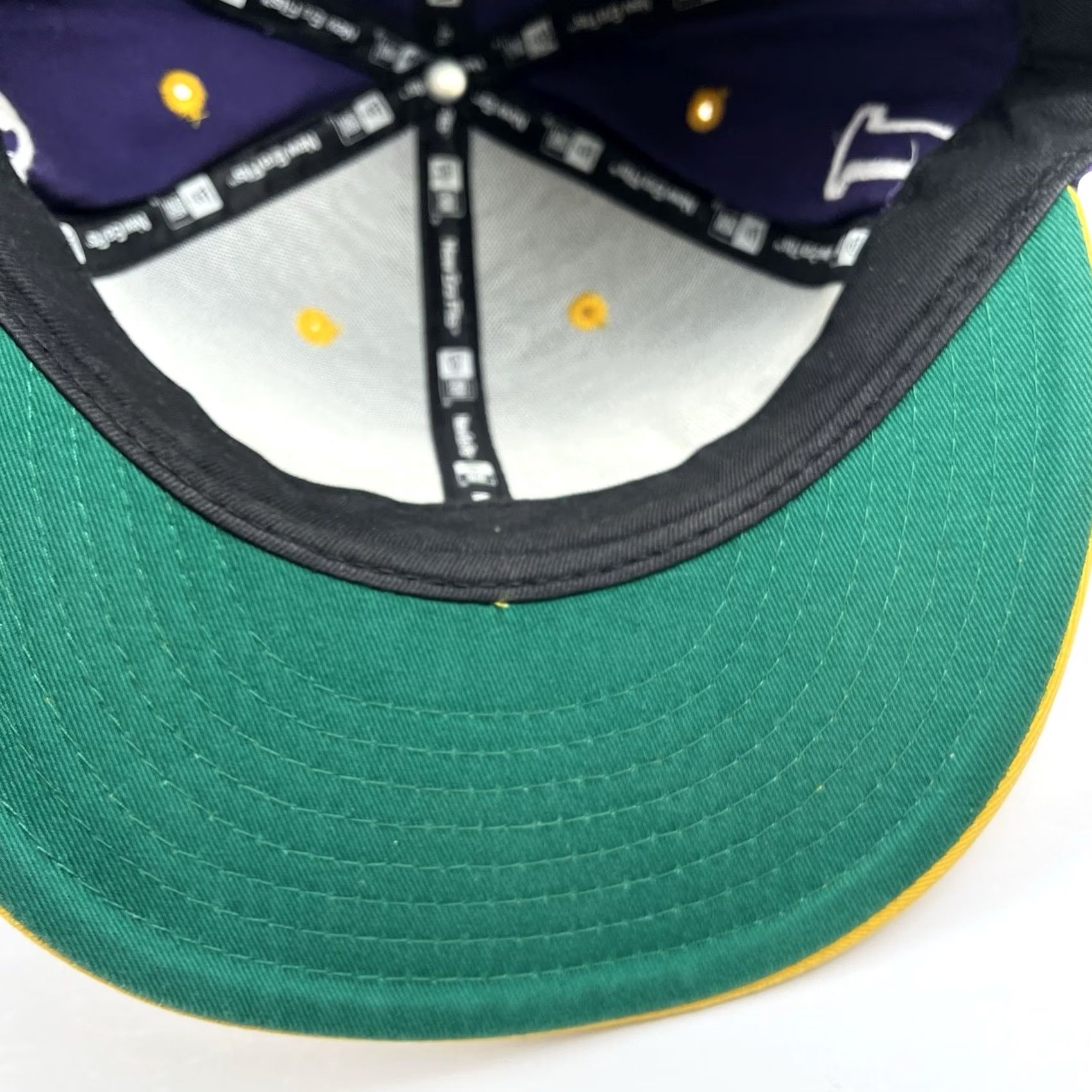 New Era New Era 59FIFTY SnapBack Los Angeles Lakers Purple Yellow One Size Fits Most Hats Mens Purple Lakers Snapback One Size Fits Most Size ONE SIZE - 6 Thumbnail