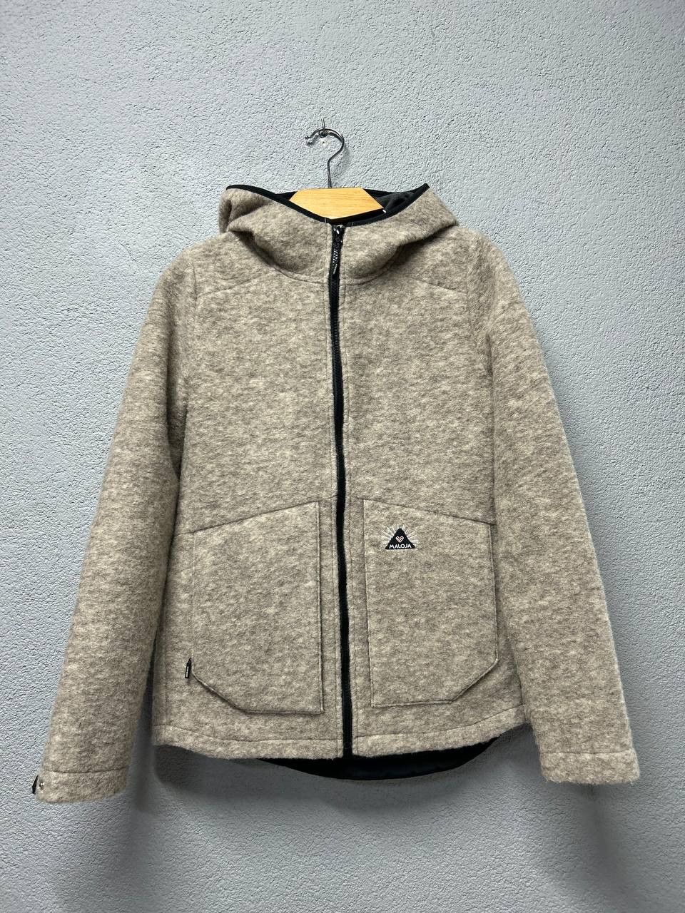 Maloja Maloja womens wool hooded mountains jacket S Size S / US 4 / IT 40 - 1 Thumbnail