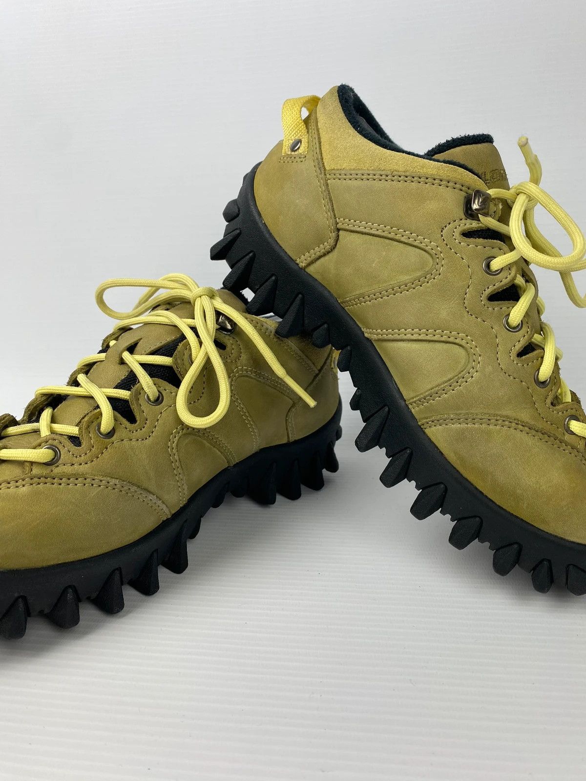 Leather × Salomon salomon spike sole vintage archive outdoor gorp hiking Size US 5.5 / IT 35.5 - 4 Thumbnail