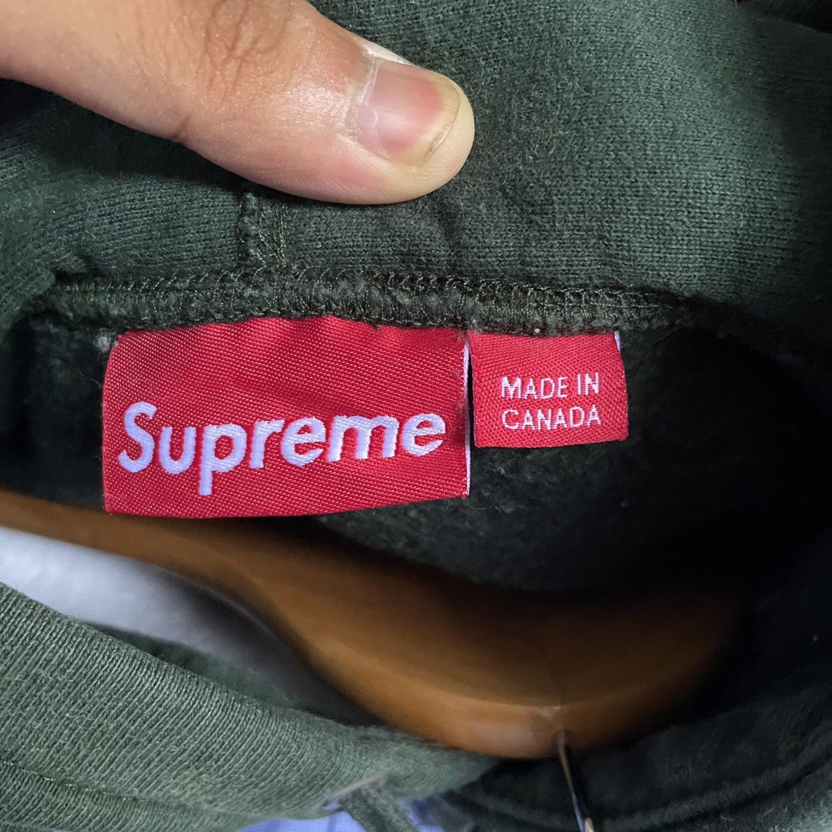 Supreme Vintage Supreme Split F/W 2012 Hoodie Size US L / EU 52-54 / 3 - 11 Thumbnail