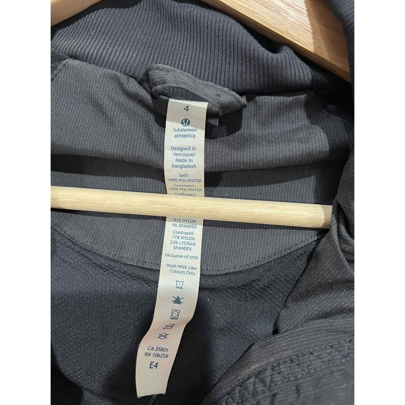 Lululemon Lululemon Run Bundle Up Liner Jacket Black Size 4 A001507 Size S / US 4 / IT 40 - 11 Thumbnail