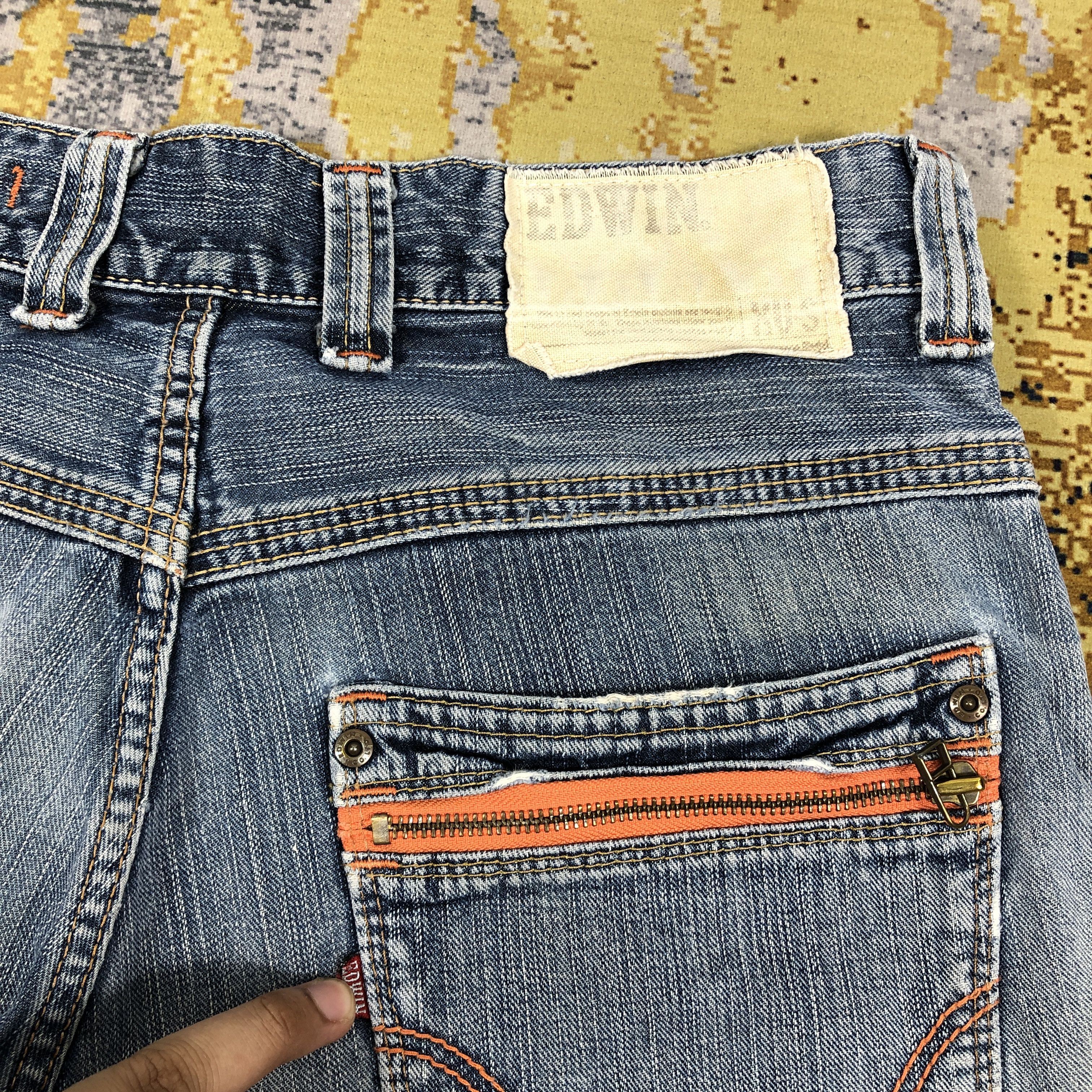 Edwin × Vintage Vintage Edwin Jeans XV-S 34 x 30.5 L1290 Size US 34 / EU 50 - 8 Thumbnail